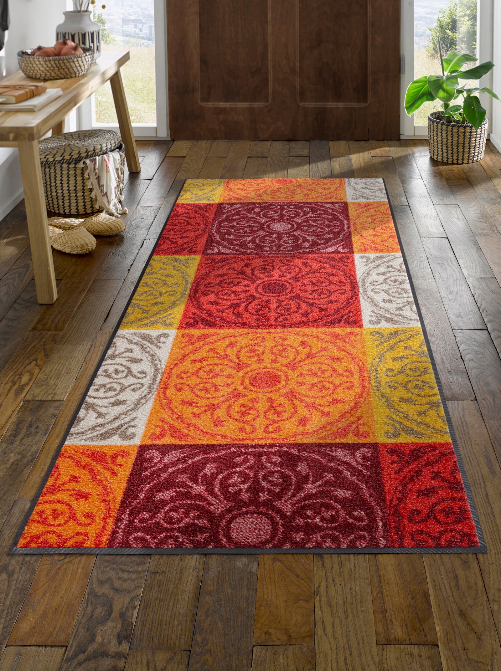 wash+dry by Kleen-Tex Fussmatte - rot