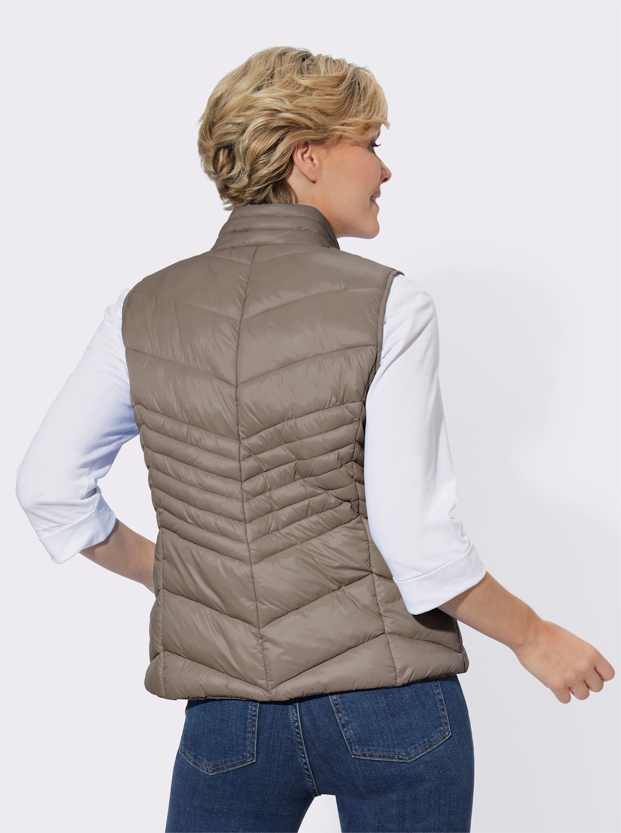 Bodywarmer - taupe