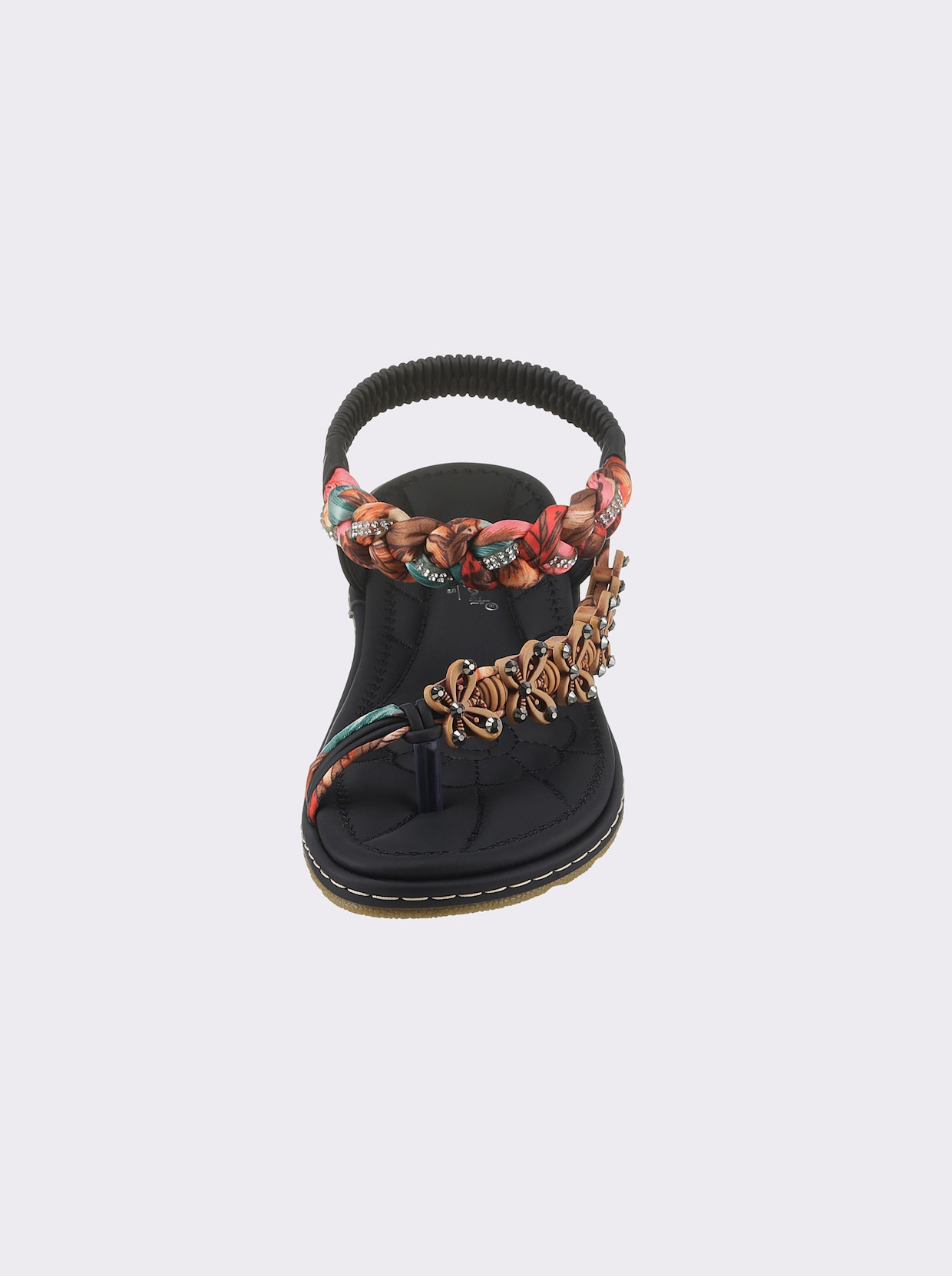 Andrea Conti Sandalen - zwart/bont