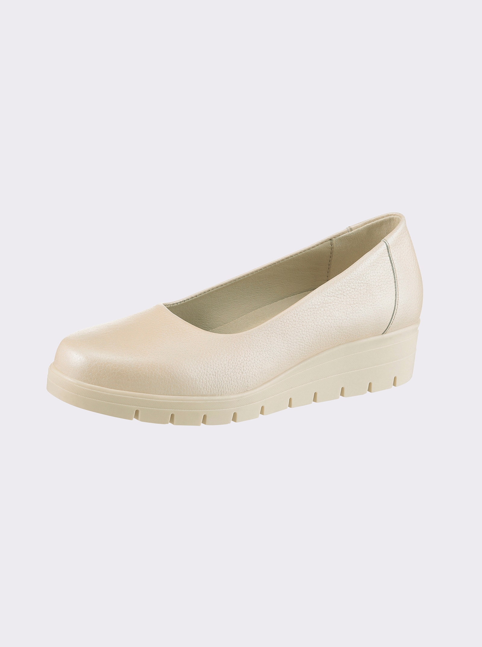 airsoft modern+ Instapper met profielzool - champagne gemêleerd