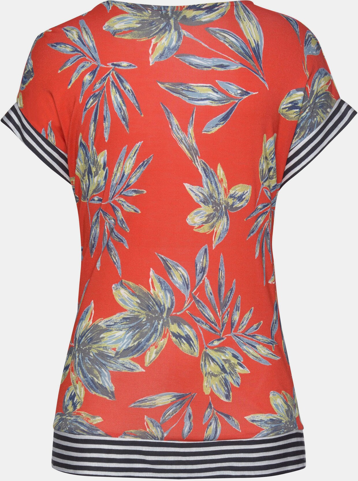 LASCANA Strandshirt - rot-bedruckt