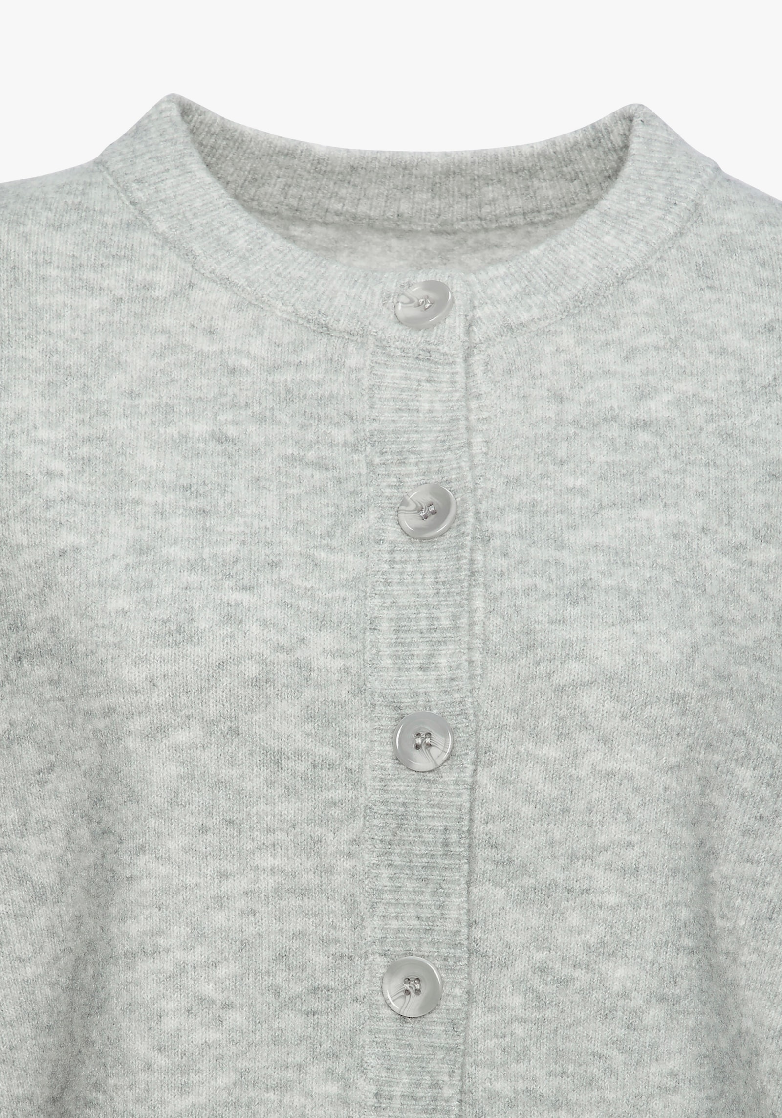 LASCANA Vest - grijs gemêleerd