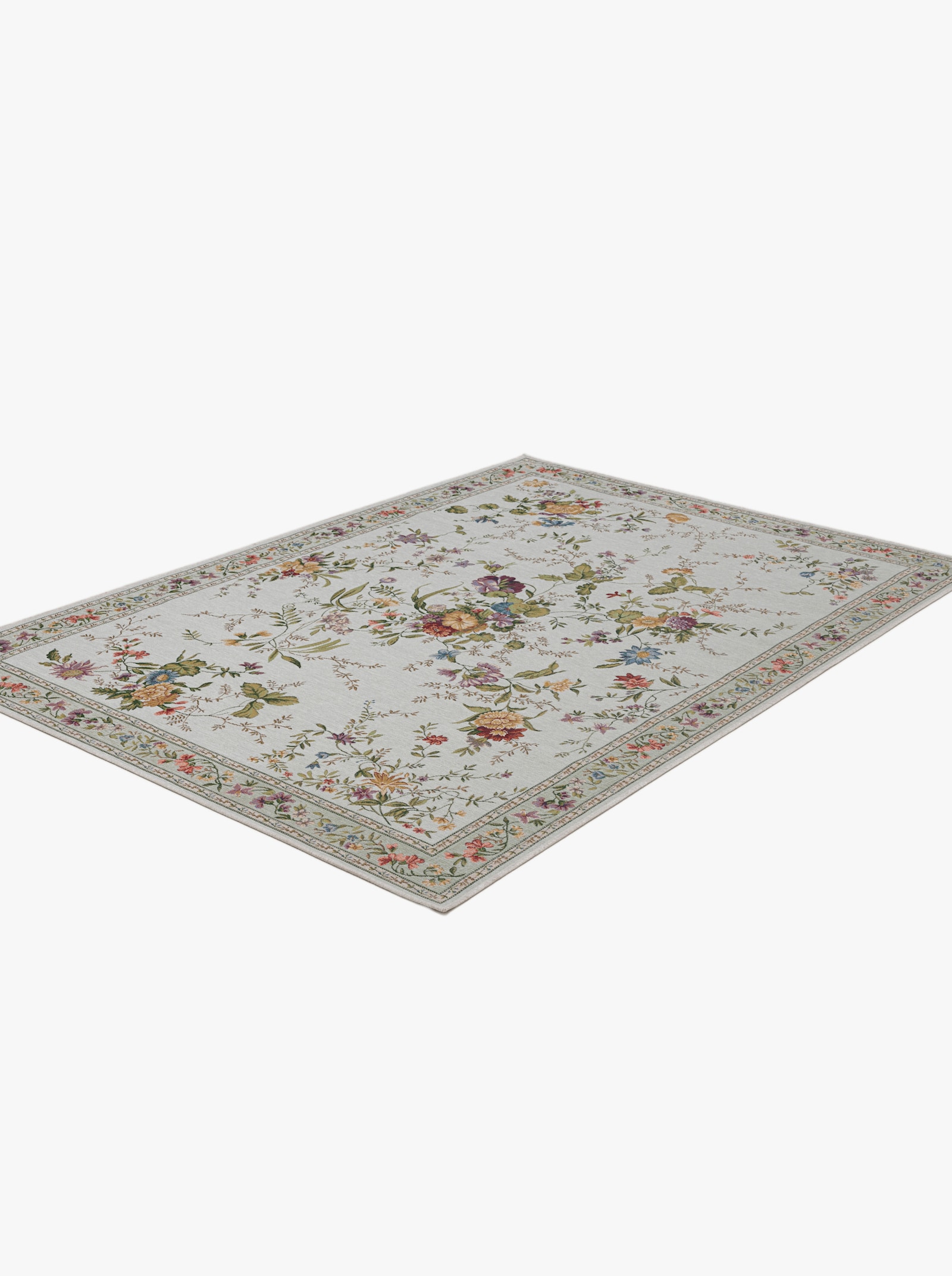 Theko Teppich - mint