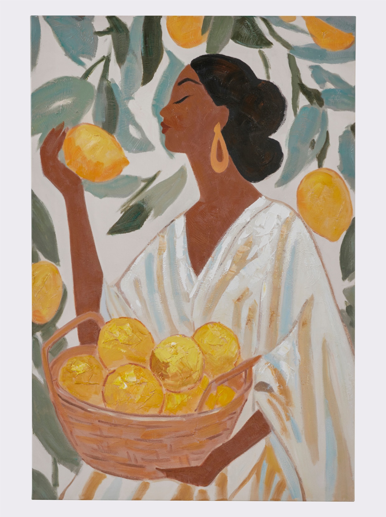 Impressionen Tableau - couleur ivoire-jaune