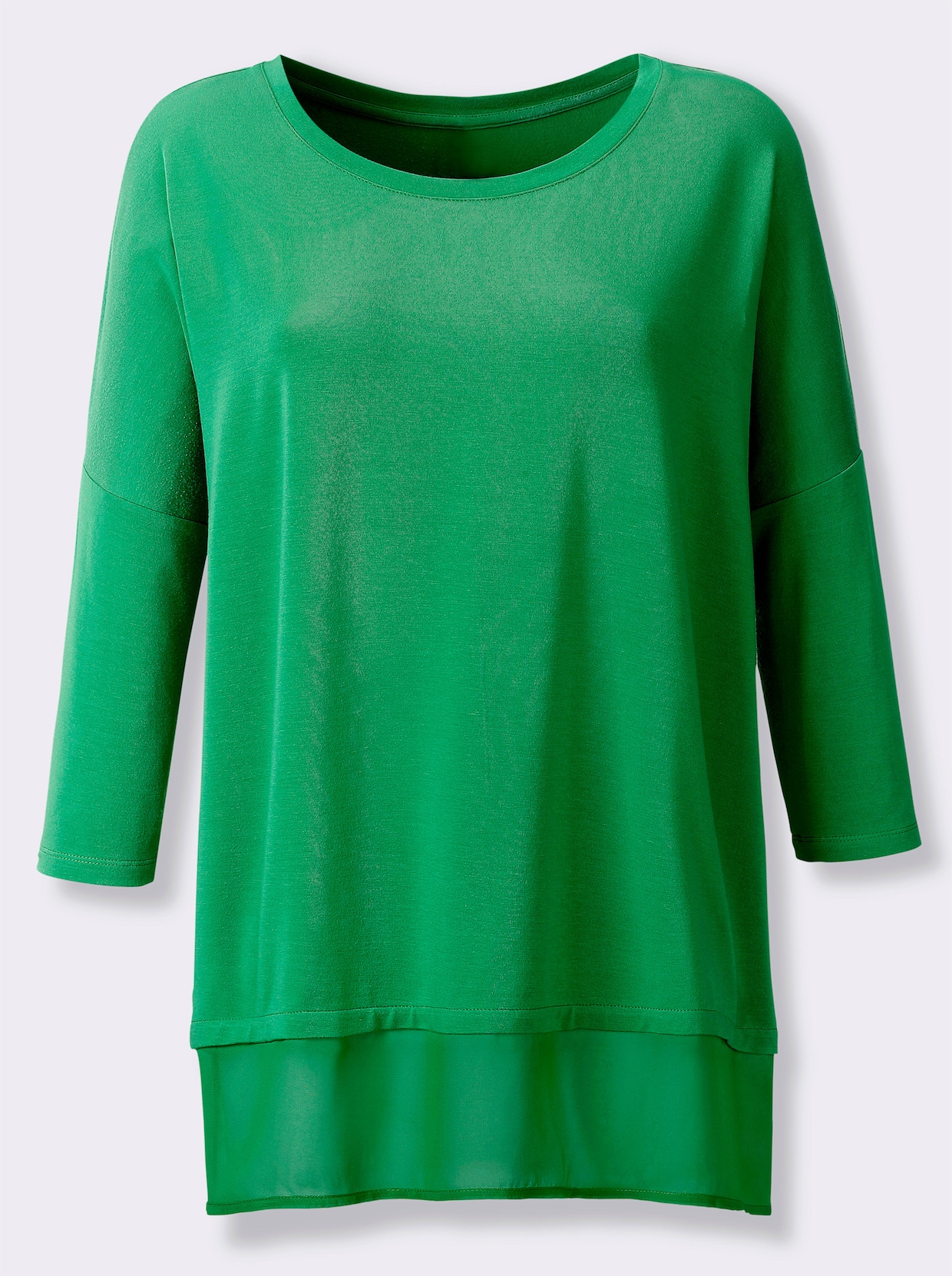 heine Nadrozmerné tričko - trávová zelená