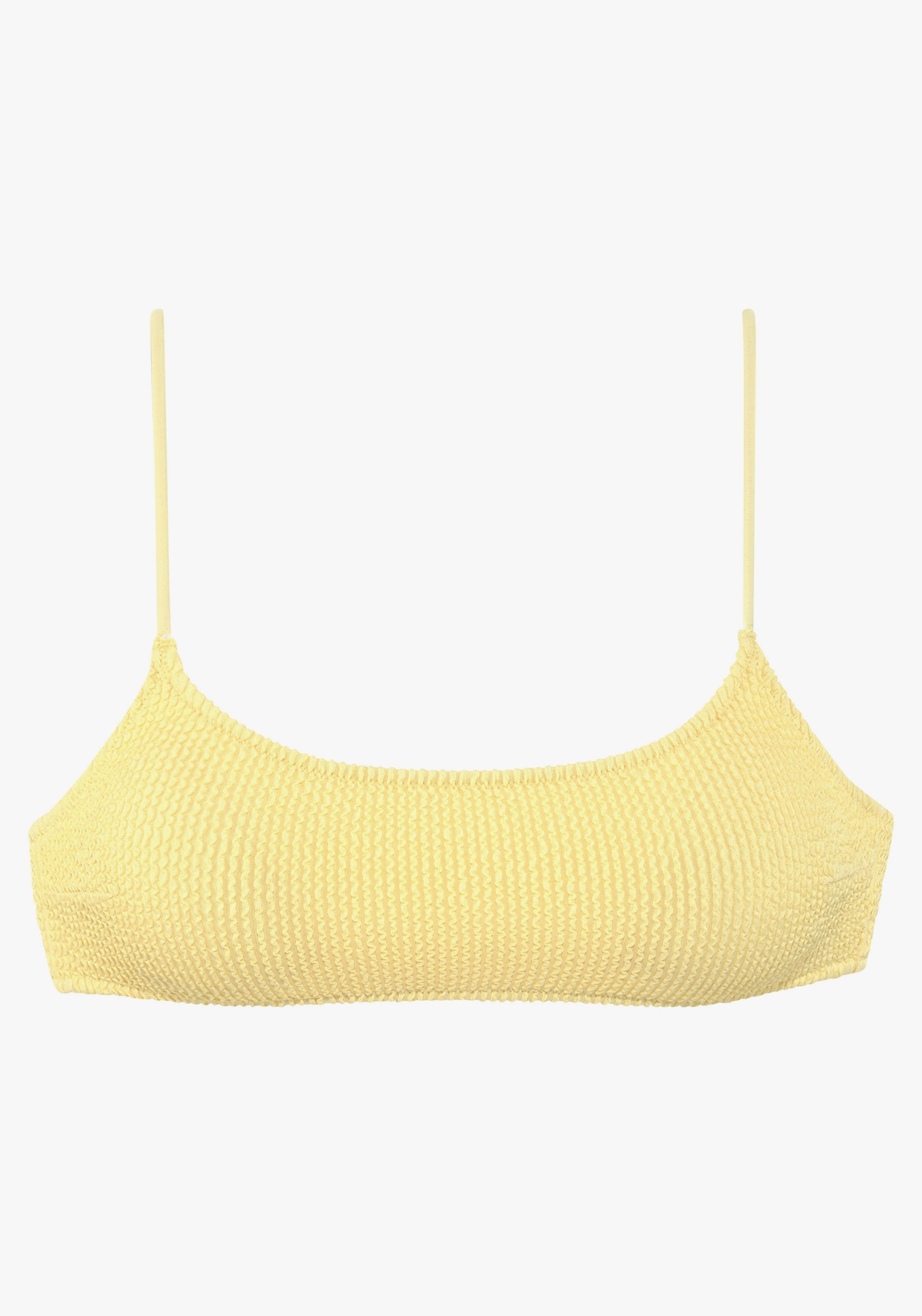 Vivance Bustier-Bikini-Top - gelb