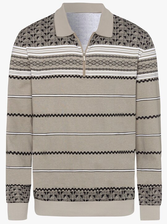 Poloshirt - schilf-bedruckt