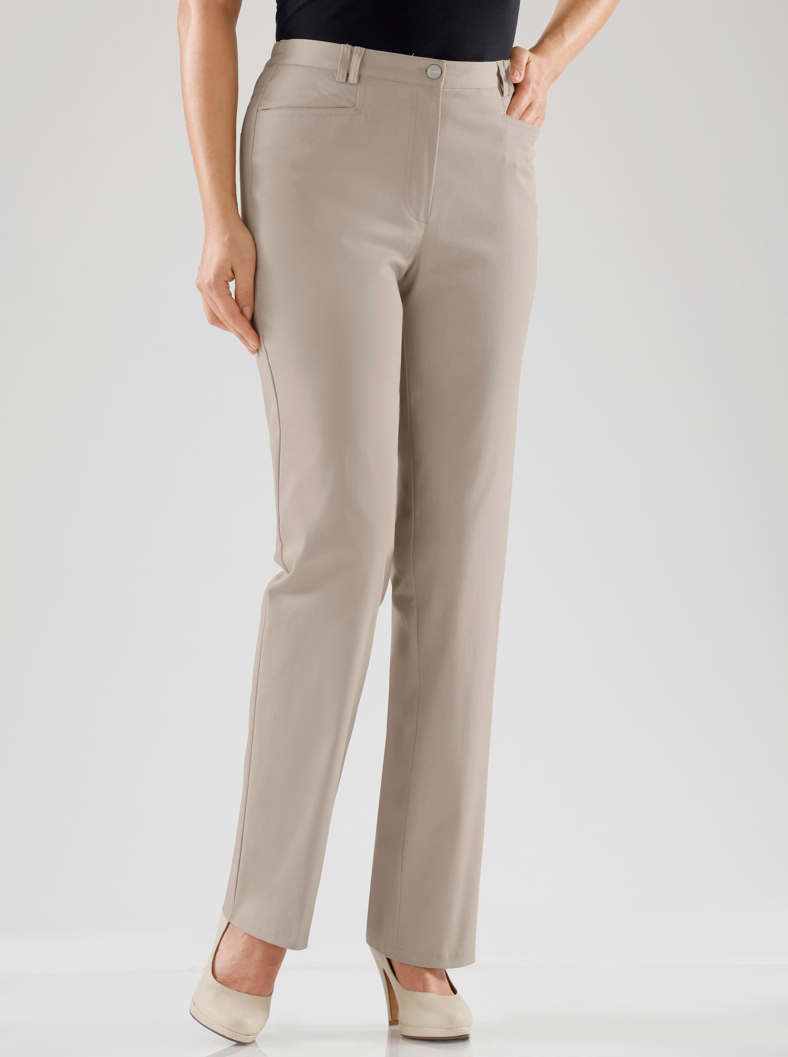 Cosma Funktionshose schmutzabweisend und knitterarm - stein