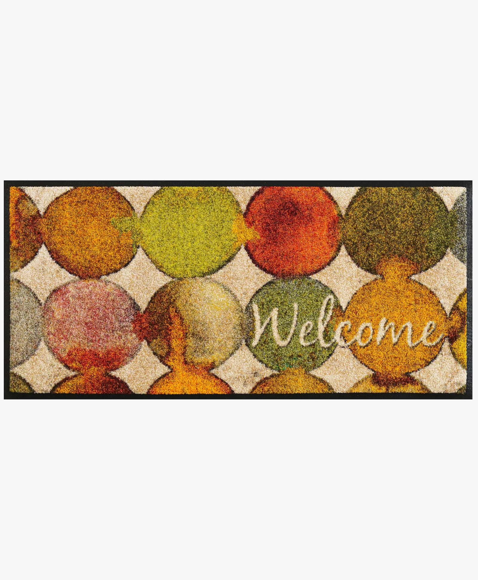 wash+dry by Kleen-Tex Fußmatte - grün-terra