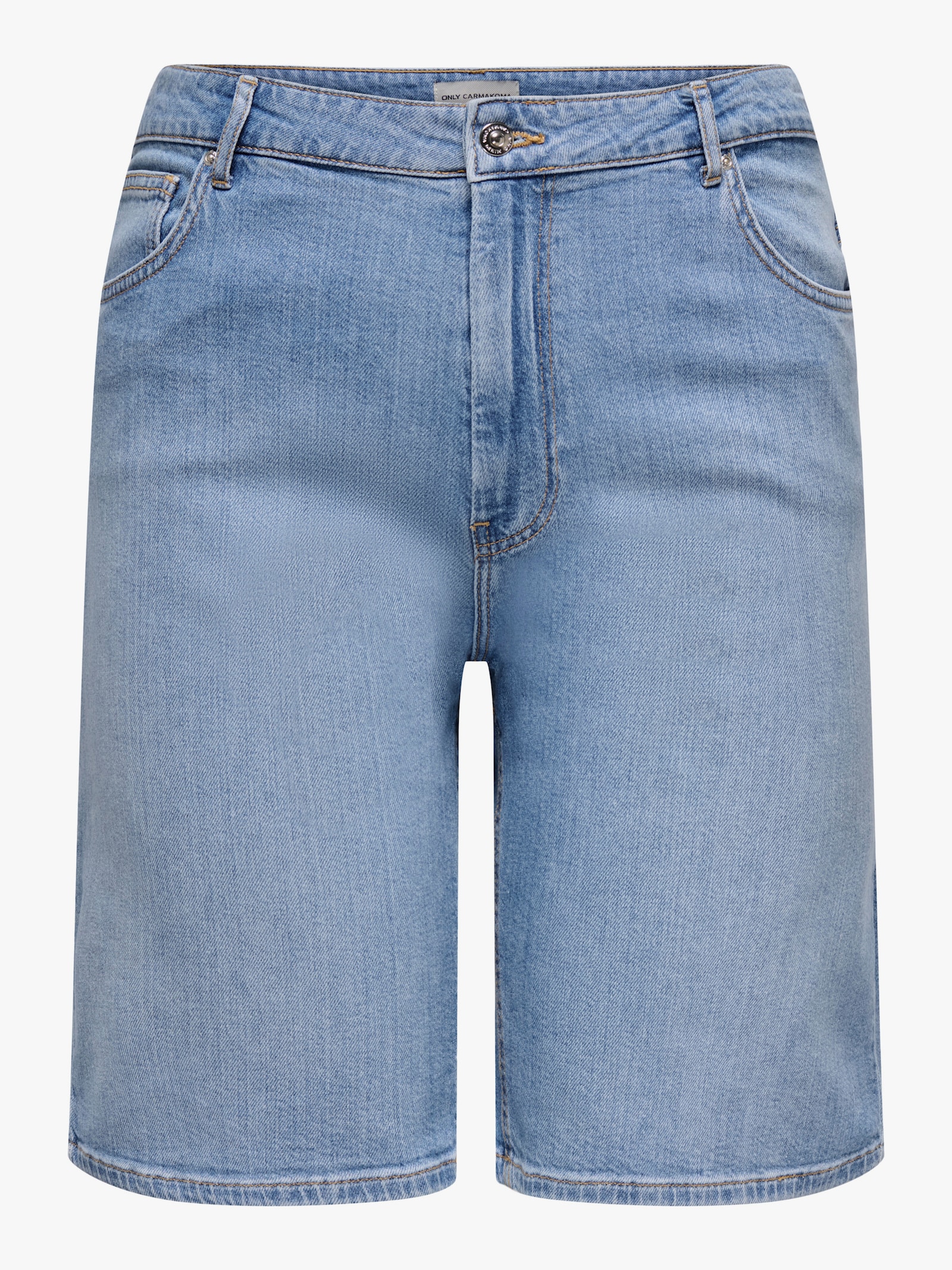 ONLY CARMAKOMA Jeansshorts - light blue denim