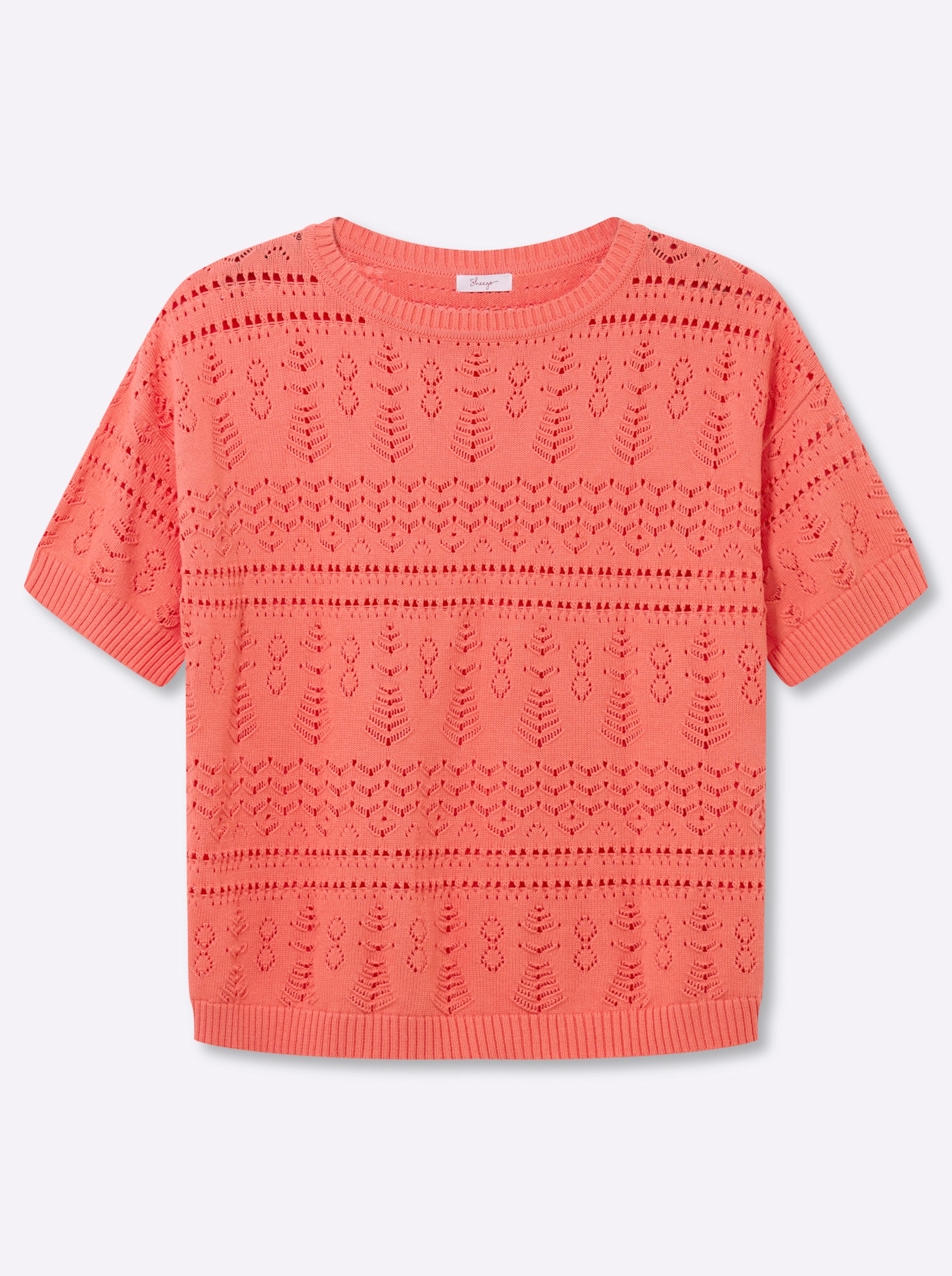 Kurzarmpullover