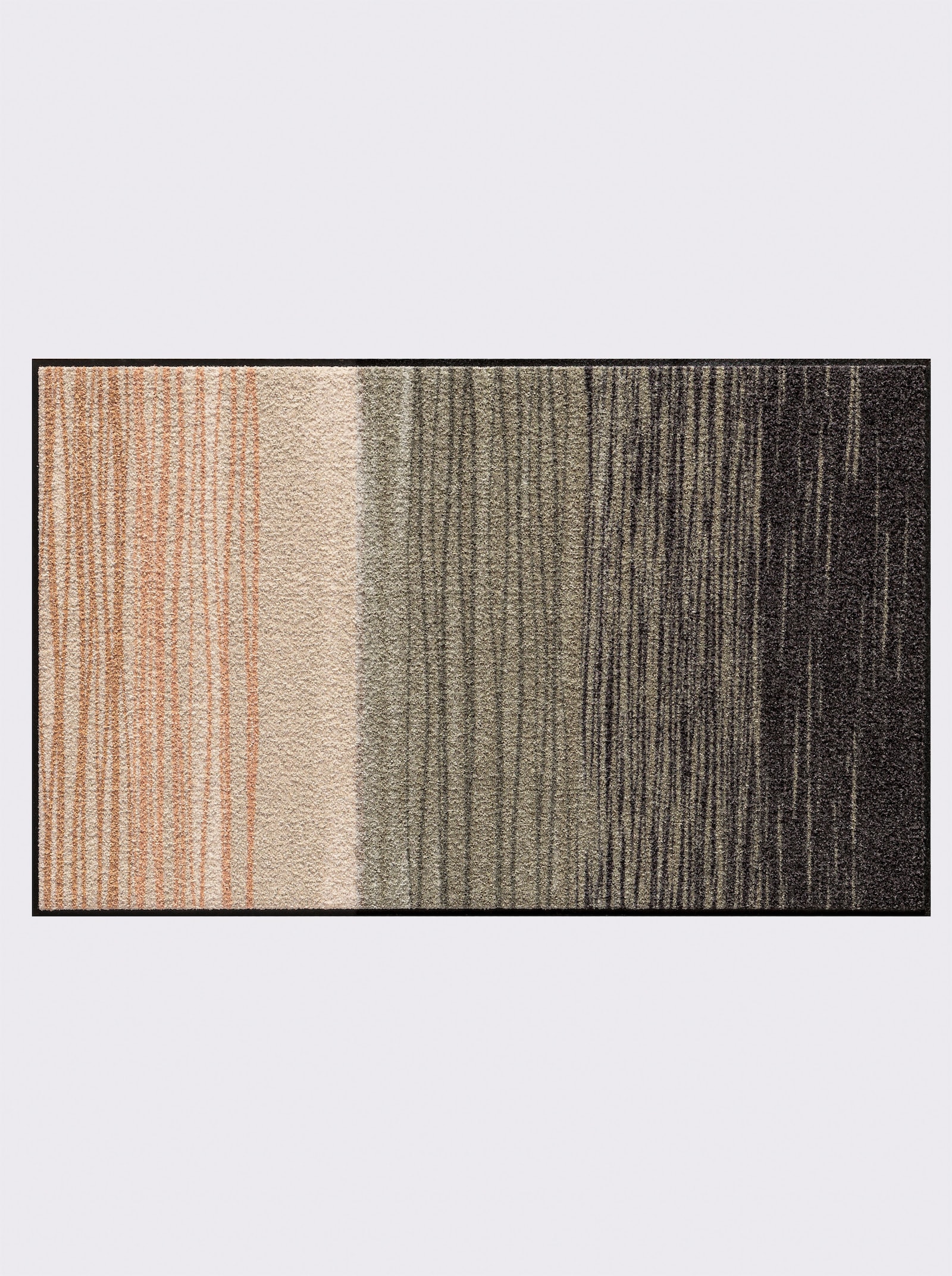 Salonloewe Fußmatte - braun-taupe