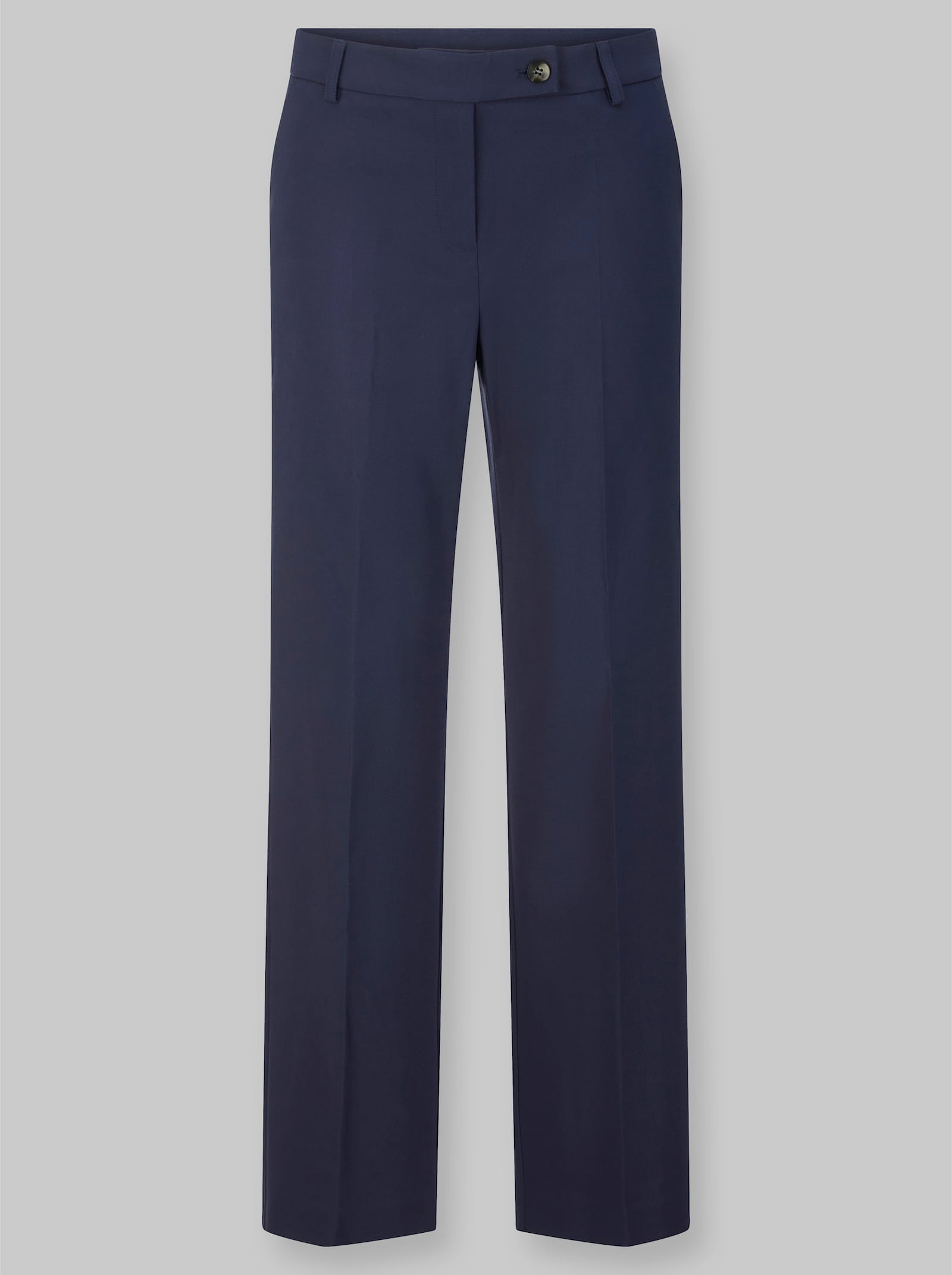 heine Bügelfaltenhose mit weitem Bein - marine