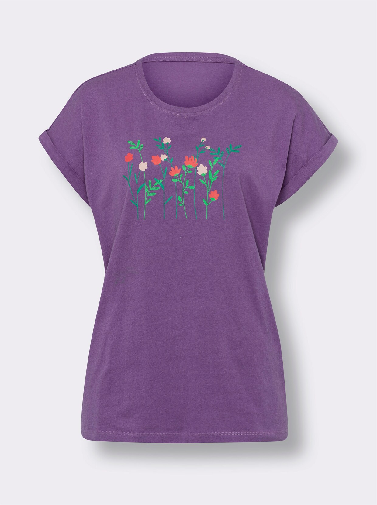 Shirt - prune/langoustine