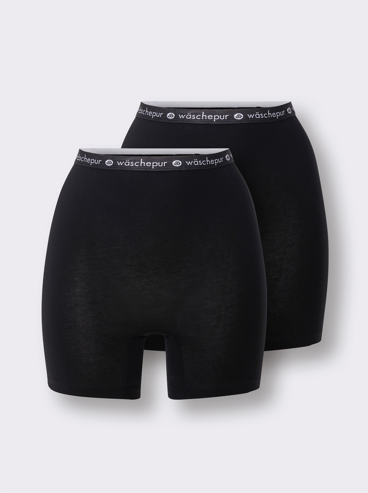wäschepur Longpanty - schwarz