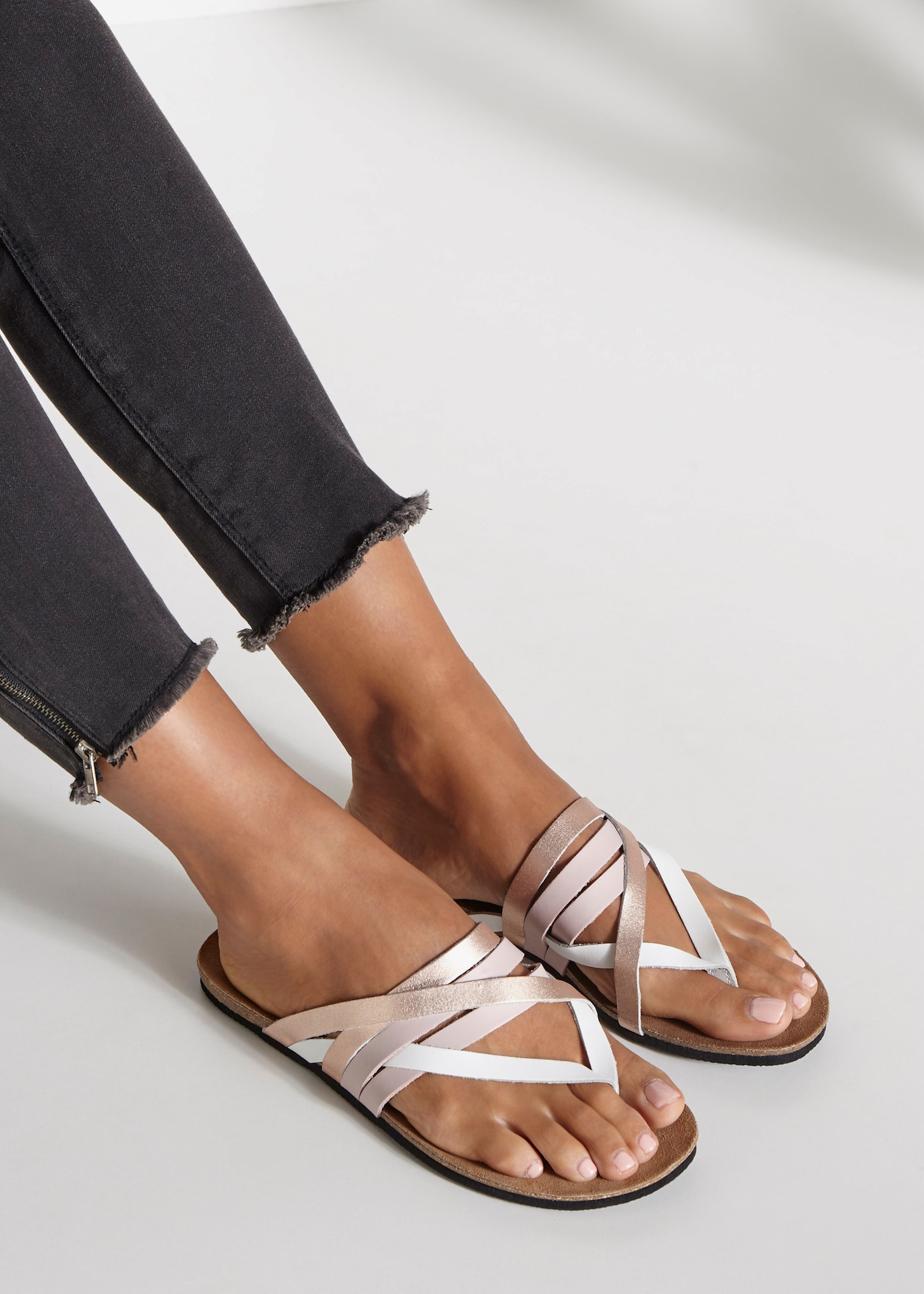 LASCANA Zehentrenner - rosé