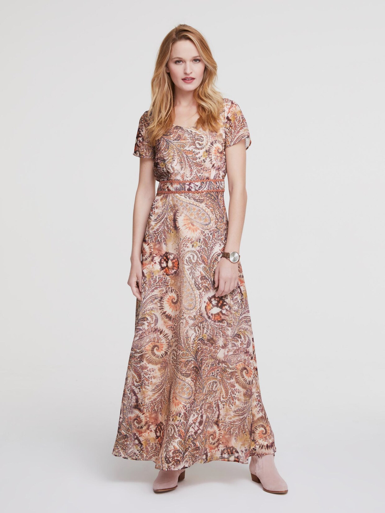 Linea Tesini Druck-Kleid - bunt