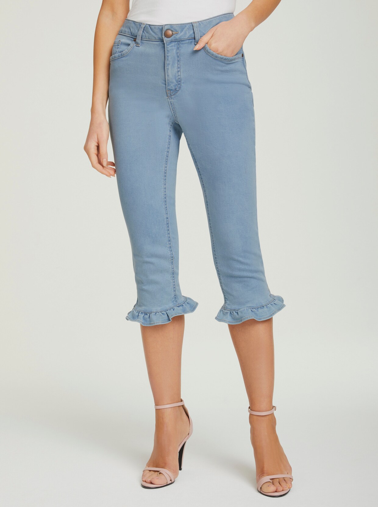 heine Bauchweg-Jeans - bleached