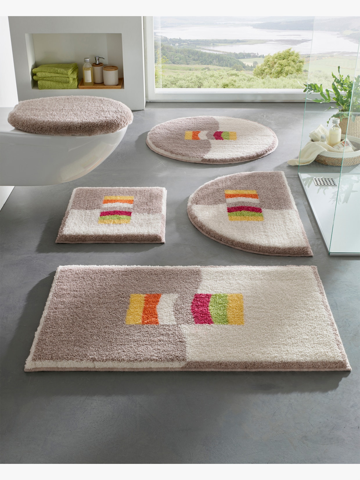 Grund Badkamergarnituur - beige/offwhite