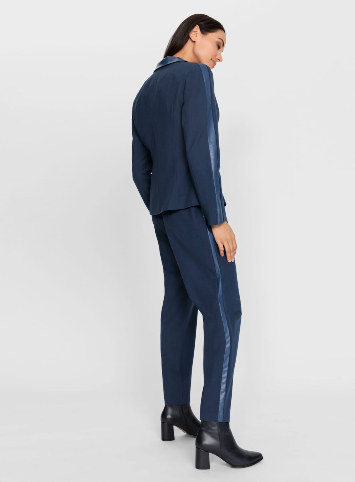 heine Tailleur pantalon - bleu foncé