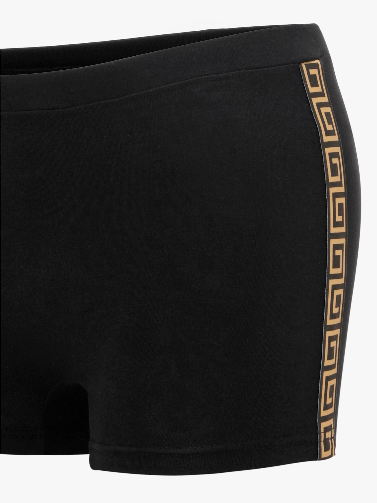 wäschepur Longpanty - schwarz-camel