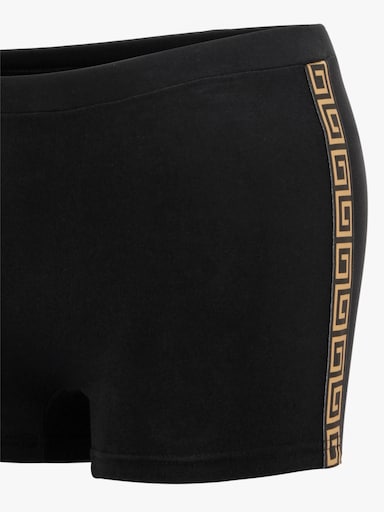 wäschepur Longpanty - schwarz-camel