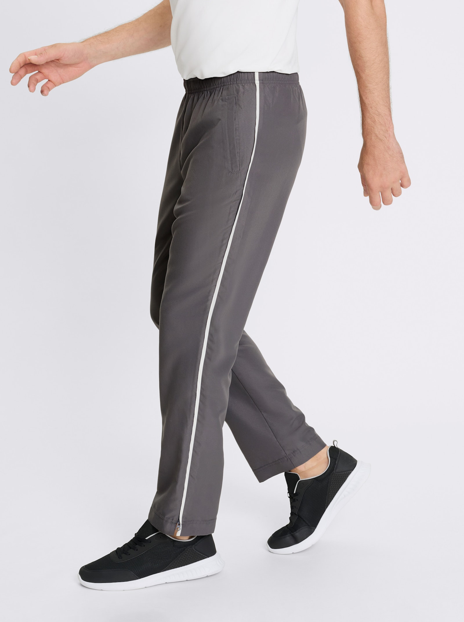 Catamaran Sports Freizeithose mit Reißverschluss bis zur Hüfte - anthrazit