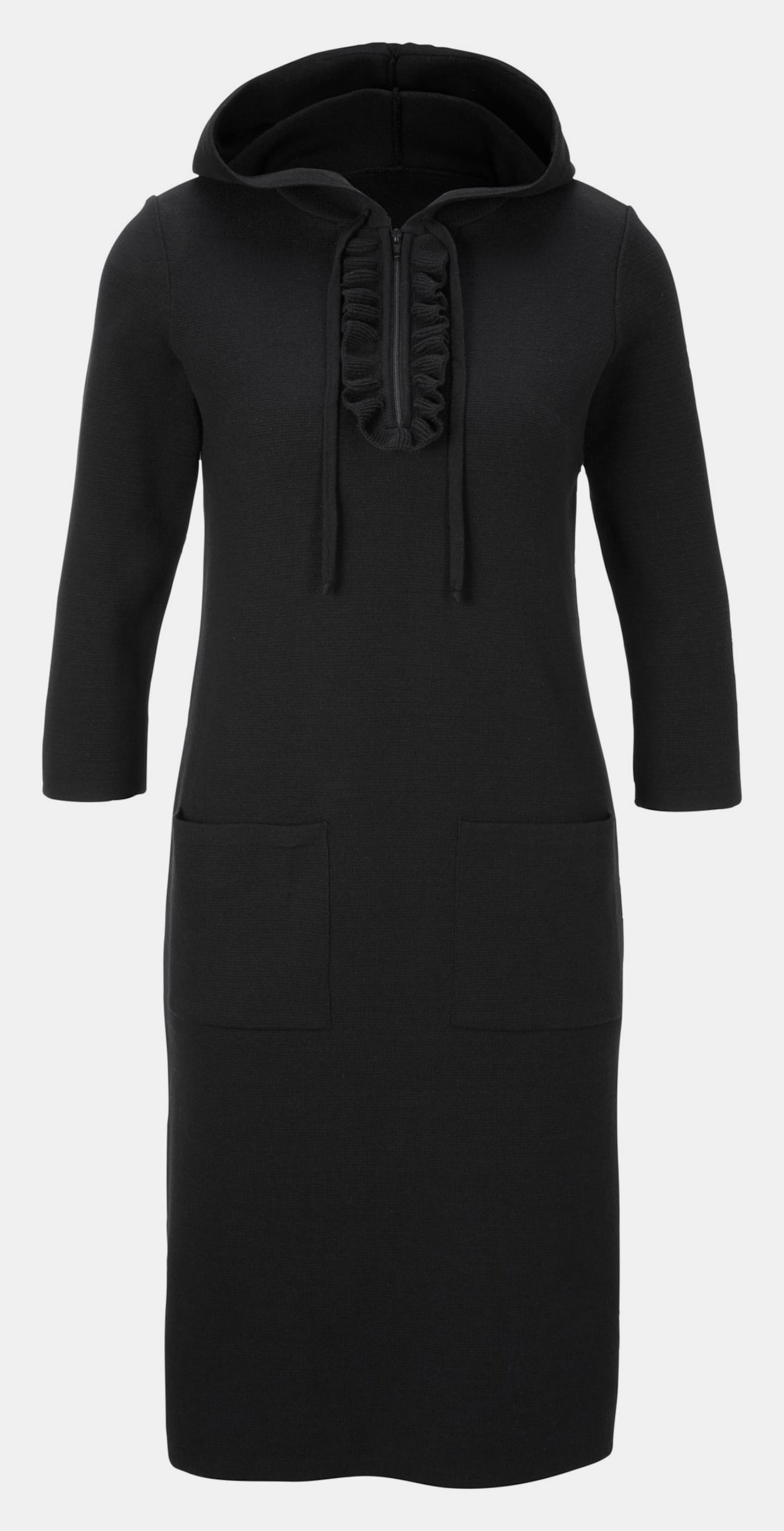 Linea Tesini Tricot jurk - zwart