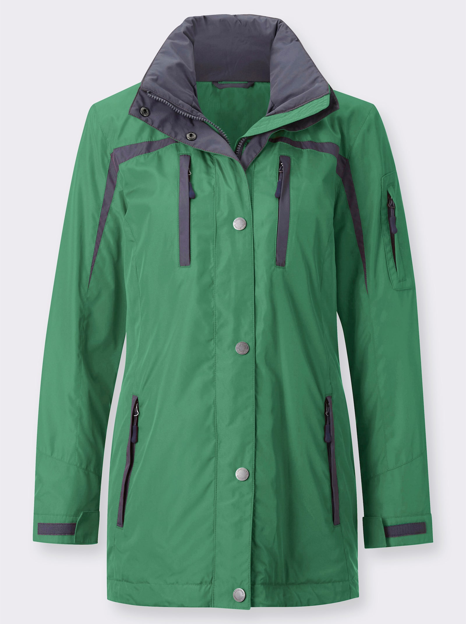 Funktionsjacke wind- und wasserabweisend - grün