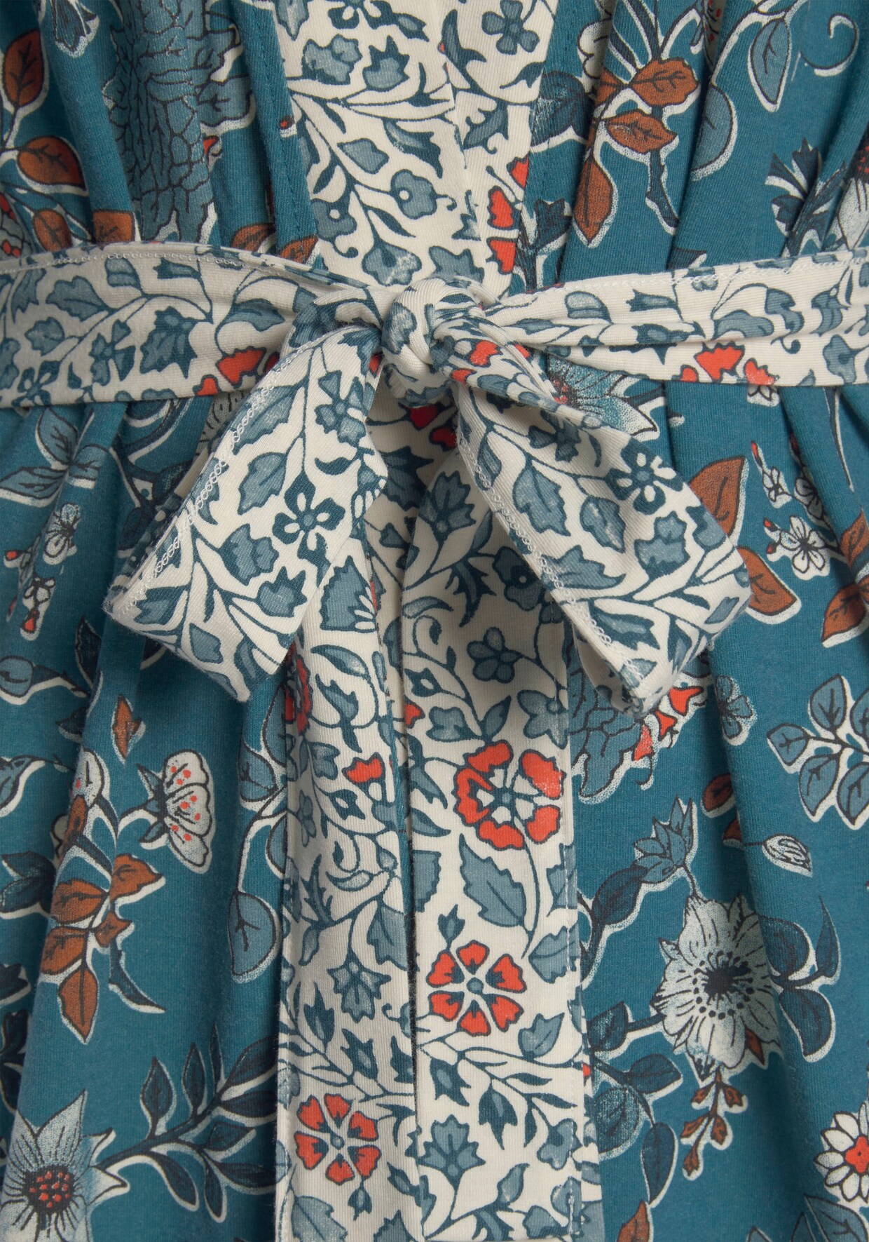 LASCANA Kimono - rauchblau-ecru