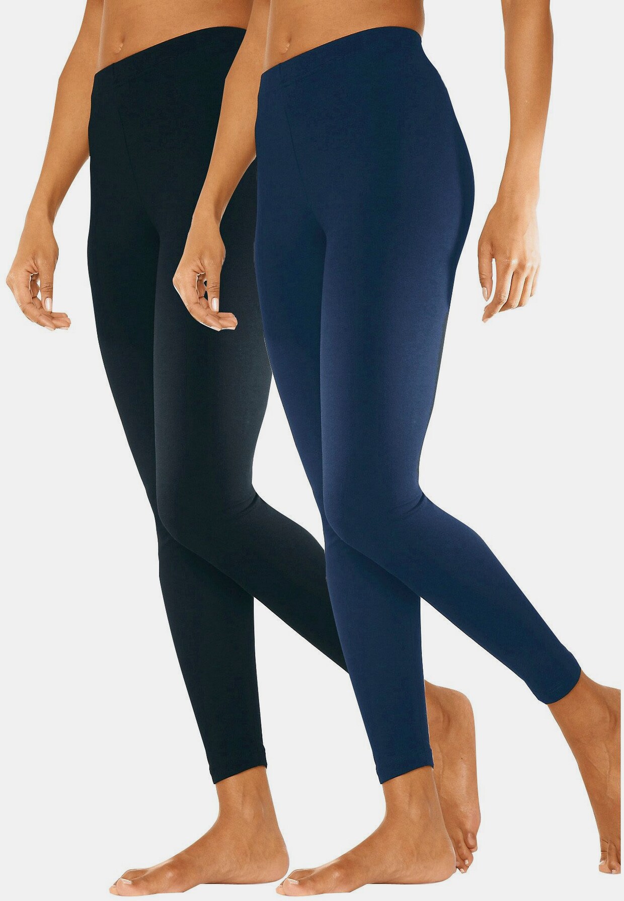 vivance active Leggings - navy, schwarz