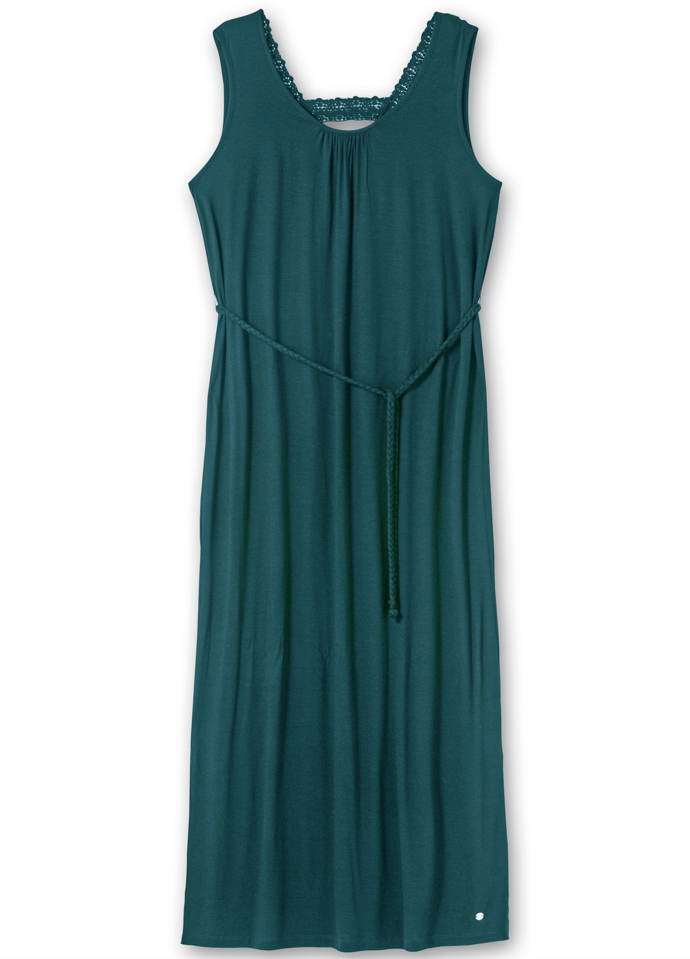 Sheego Damen Petrol Maxikleid - Bild 2