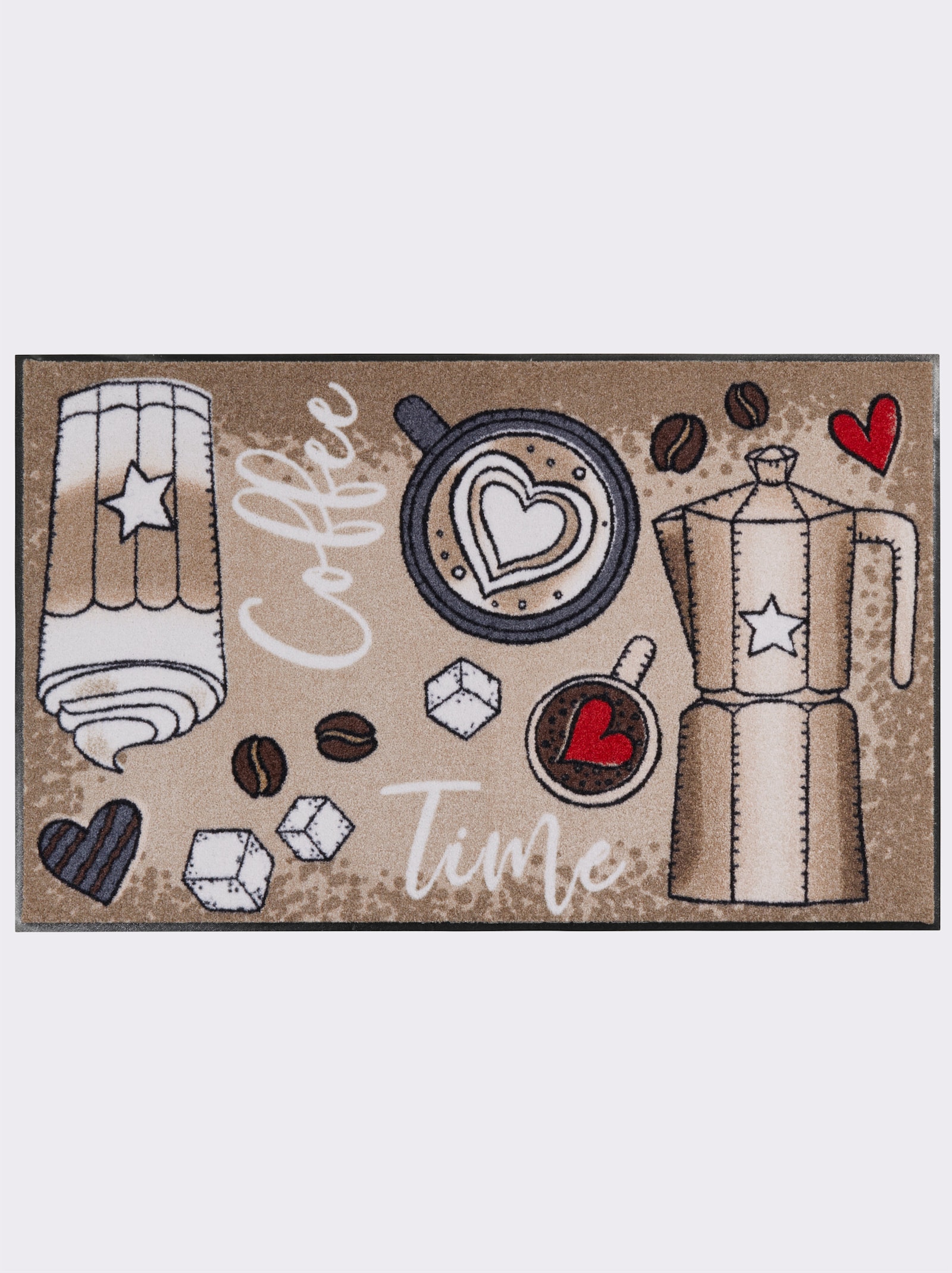 heine home Fussmatte - braun-bunt