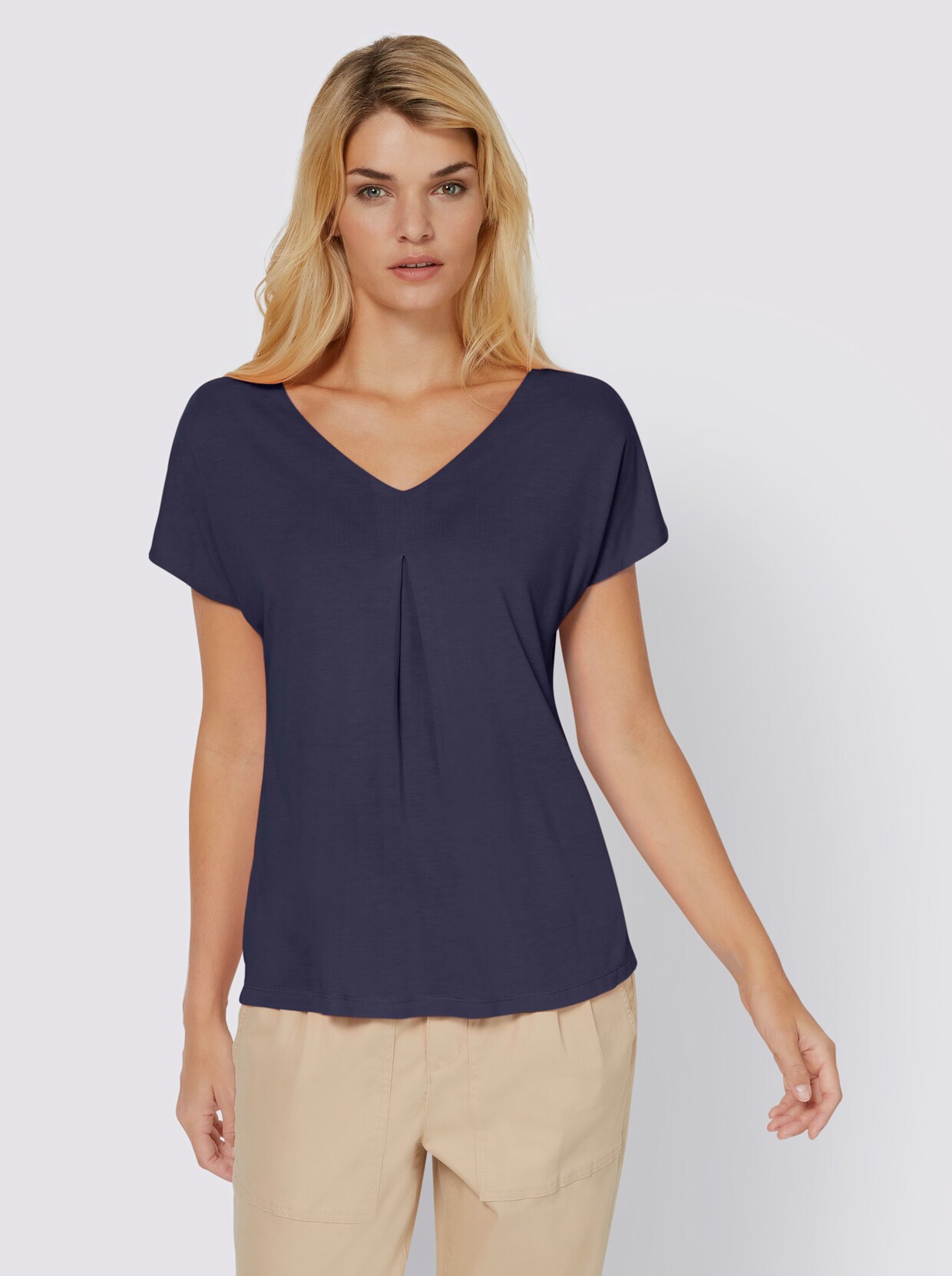 heine Shirt - nachtblauw