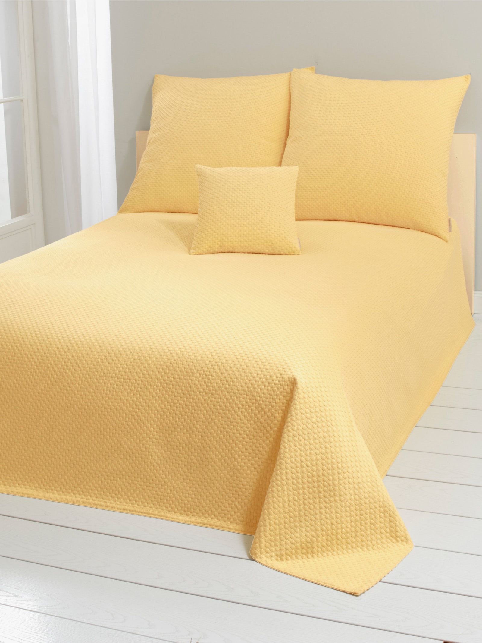 Pereira da Cunha Tagesdecke - pastellgelb