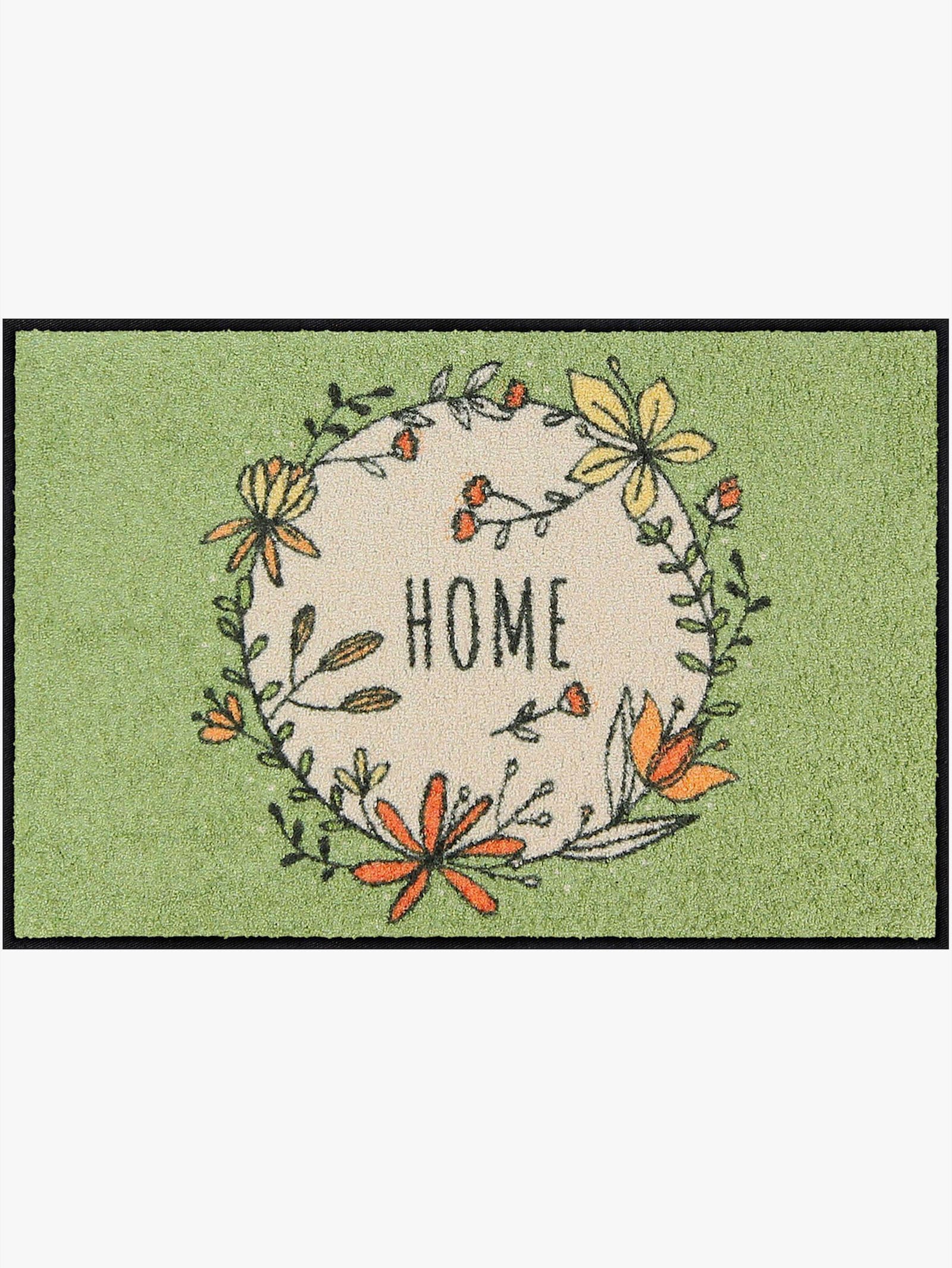 Salonloewe Fußmatte - mint-ecru