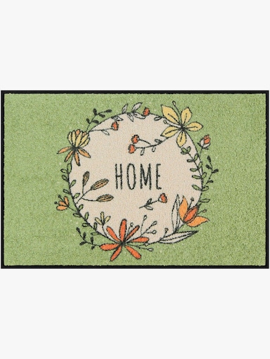 Salonloewe Fußmatte - mint-ecru