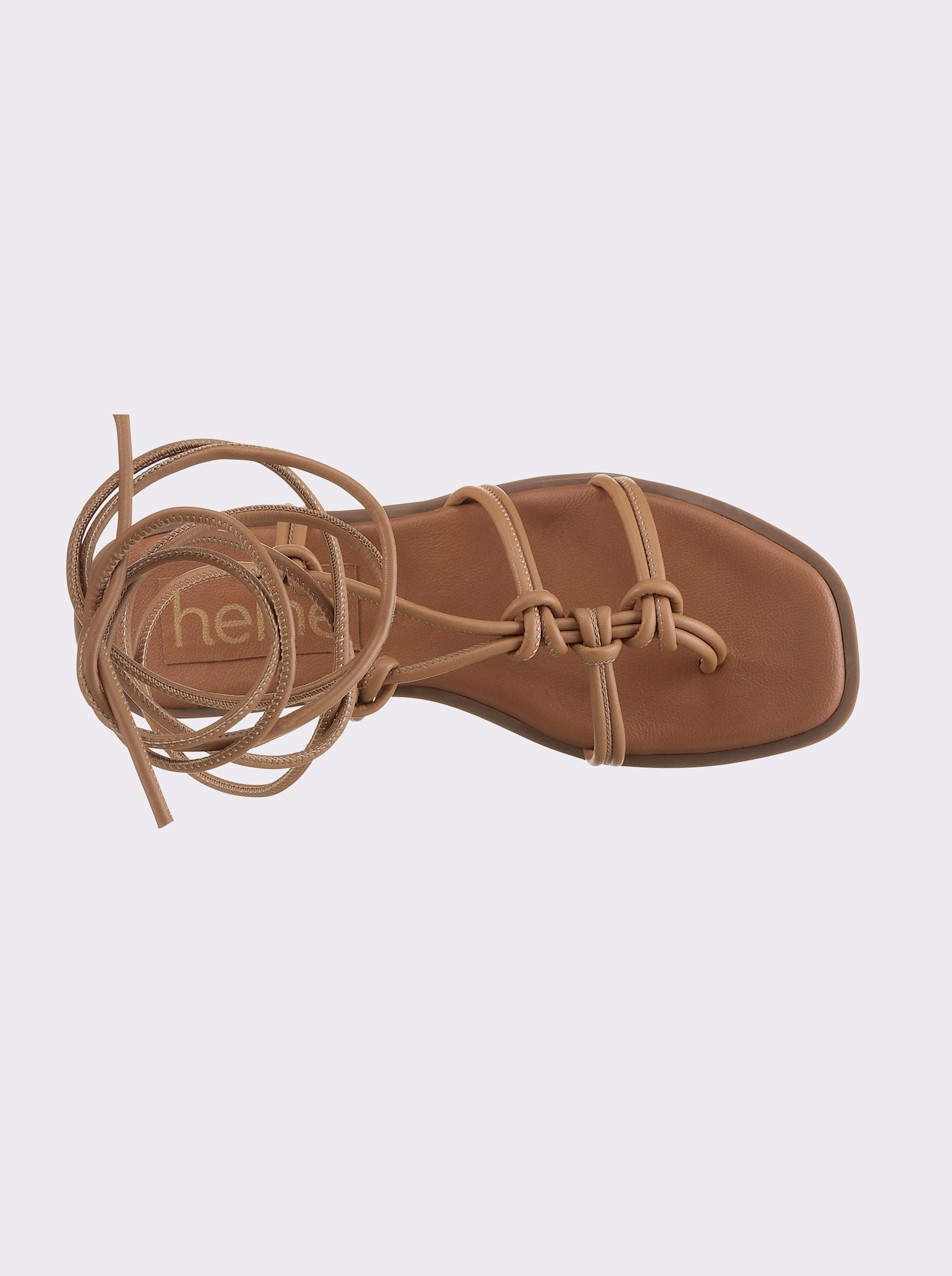 heine Sandale - cognac