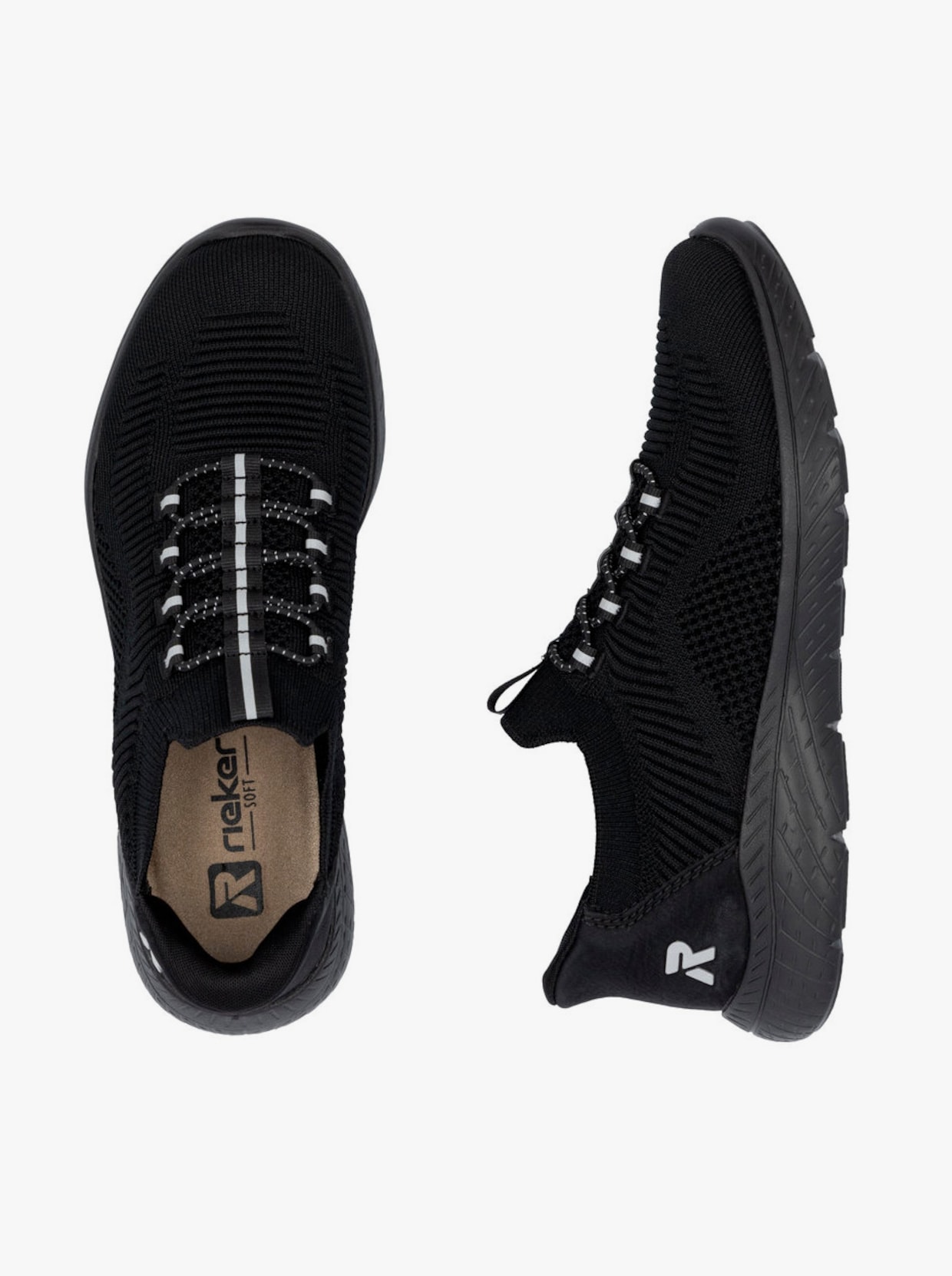 Rieker Slipper - schwarz