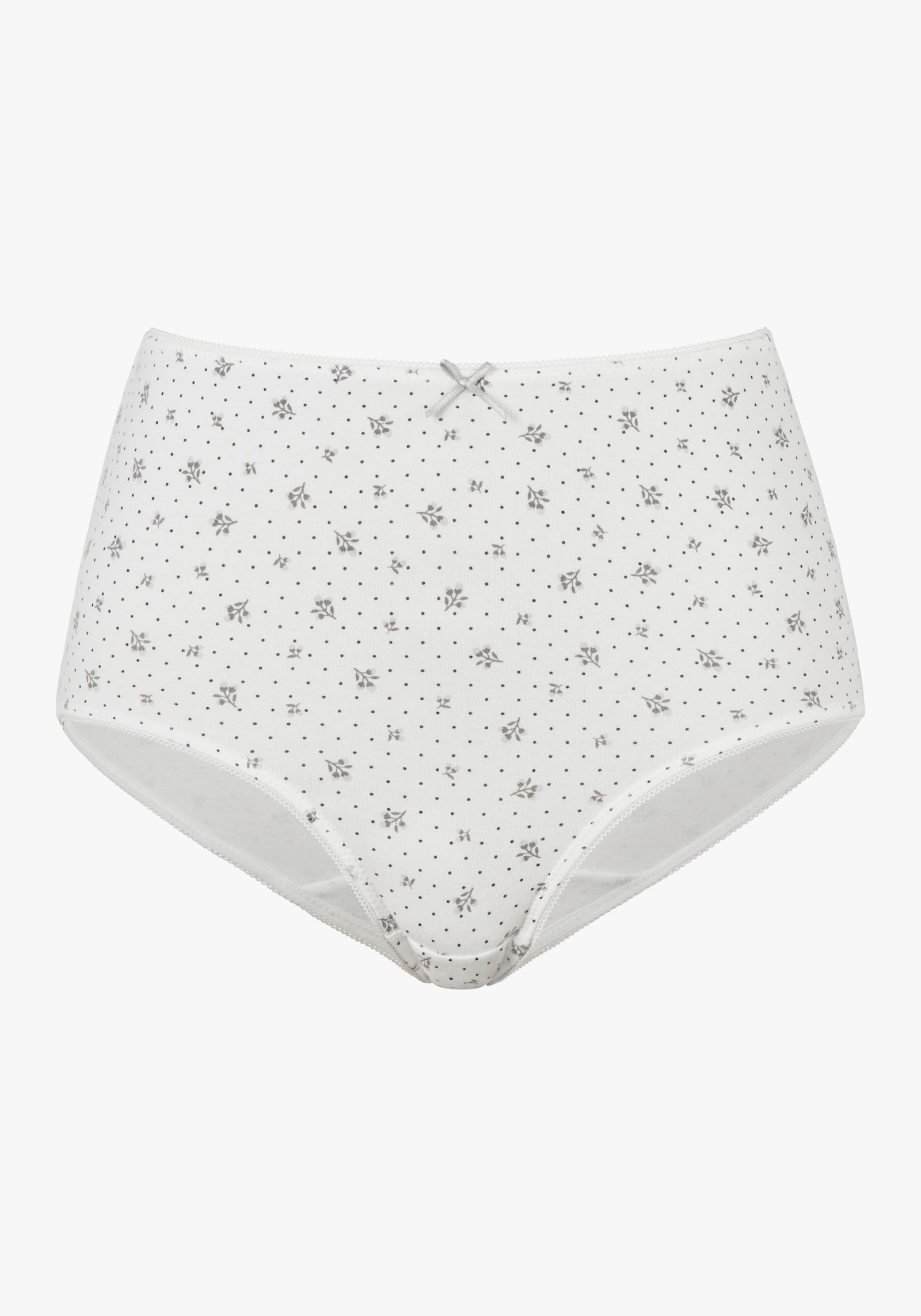 petite fleur Taillenslip - grau, creme