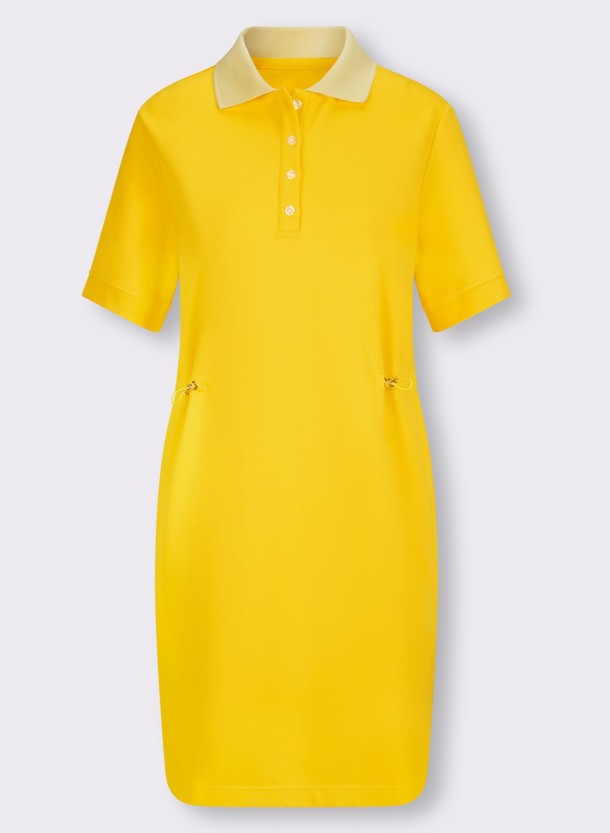 heine Džersejové šaty - žiarivá žltá
