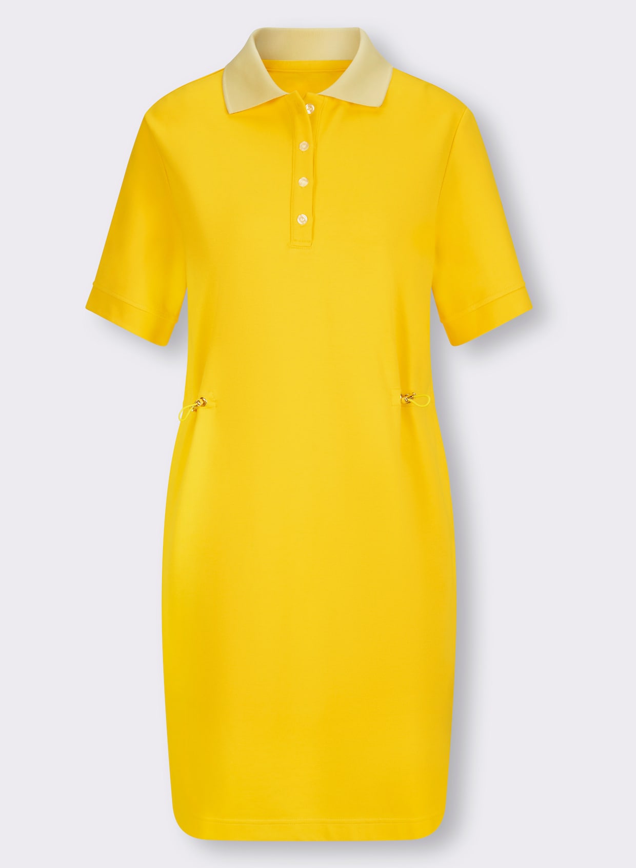 heine Robe en jersey - jaune soleil