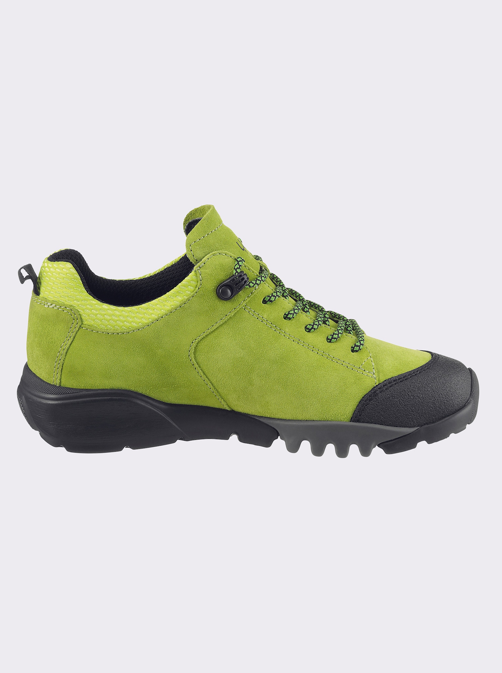 Waldläufer Veterschoen winddicht en waterafstotend - limoen