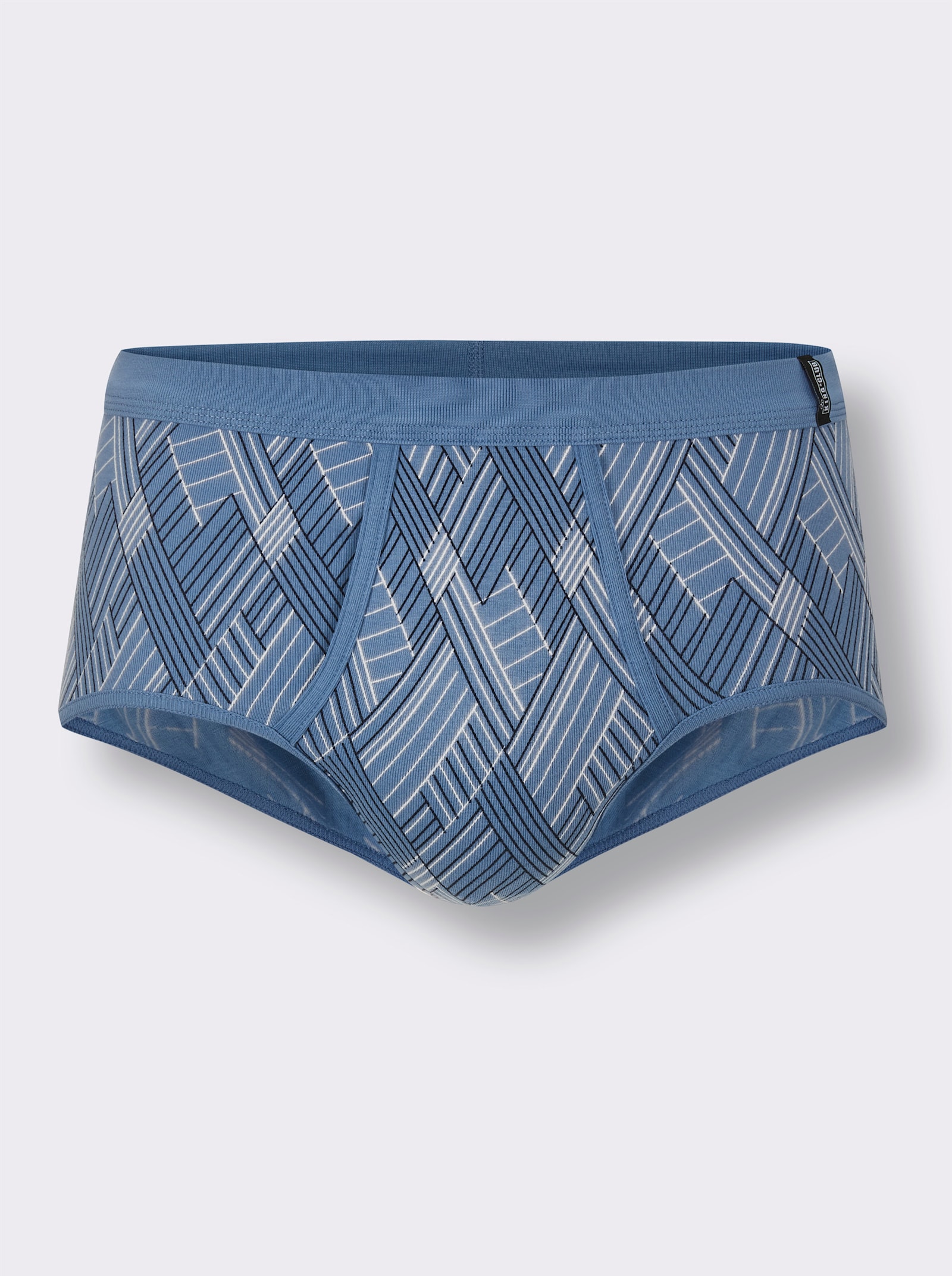 KINGsCLUB Slipy - modrá-potisk