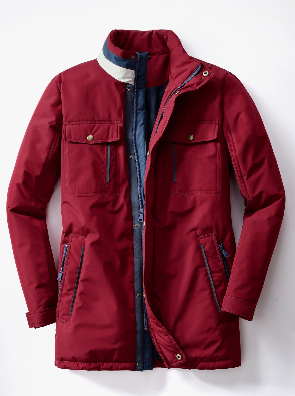 Catamaran Jacke - dunkelrot