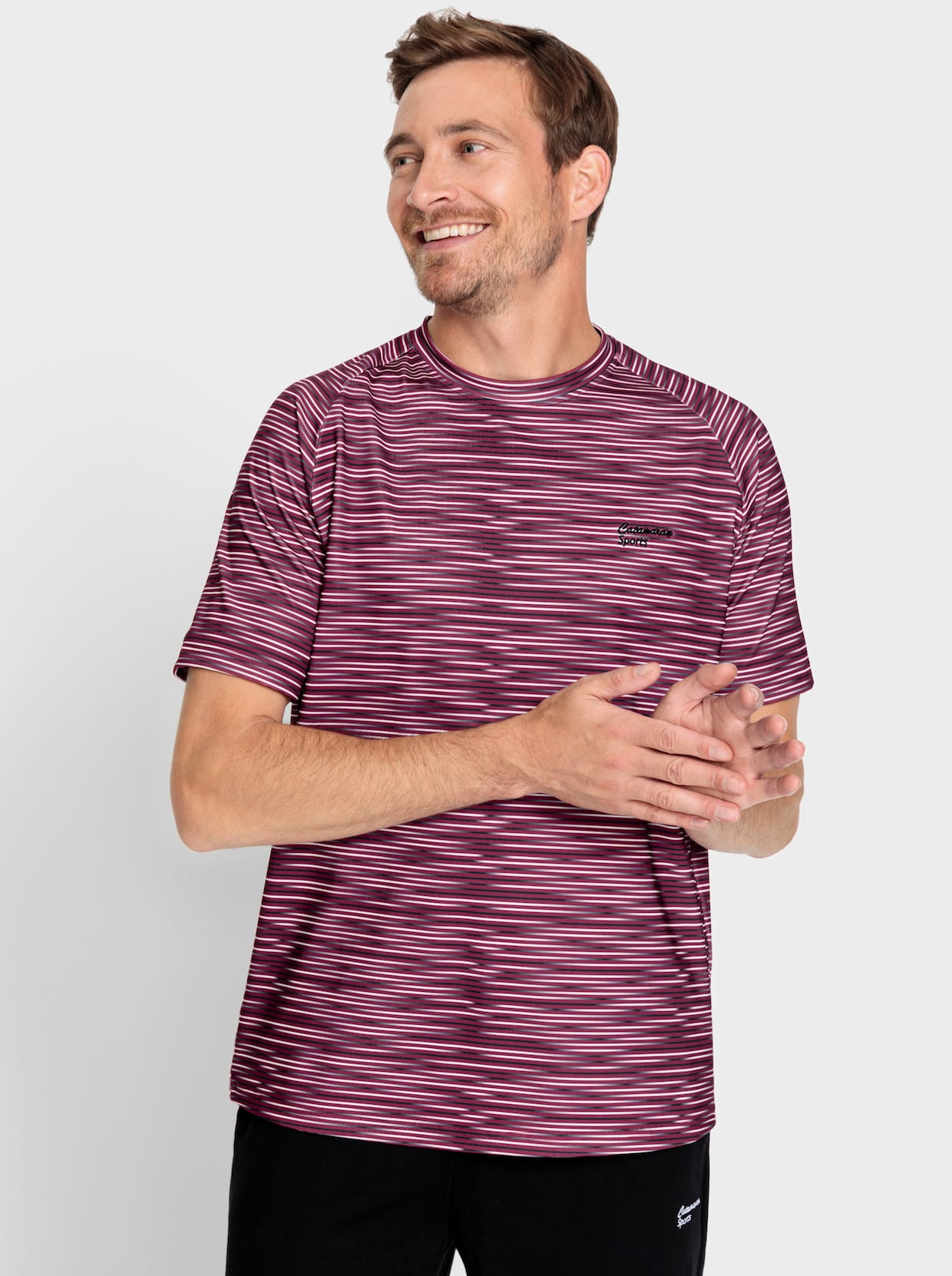 Catamaran Sports Funktions-Shirt - dunkelrot