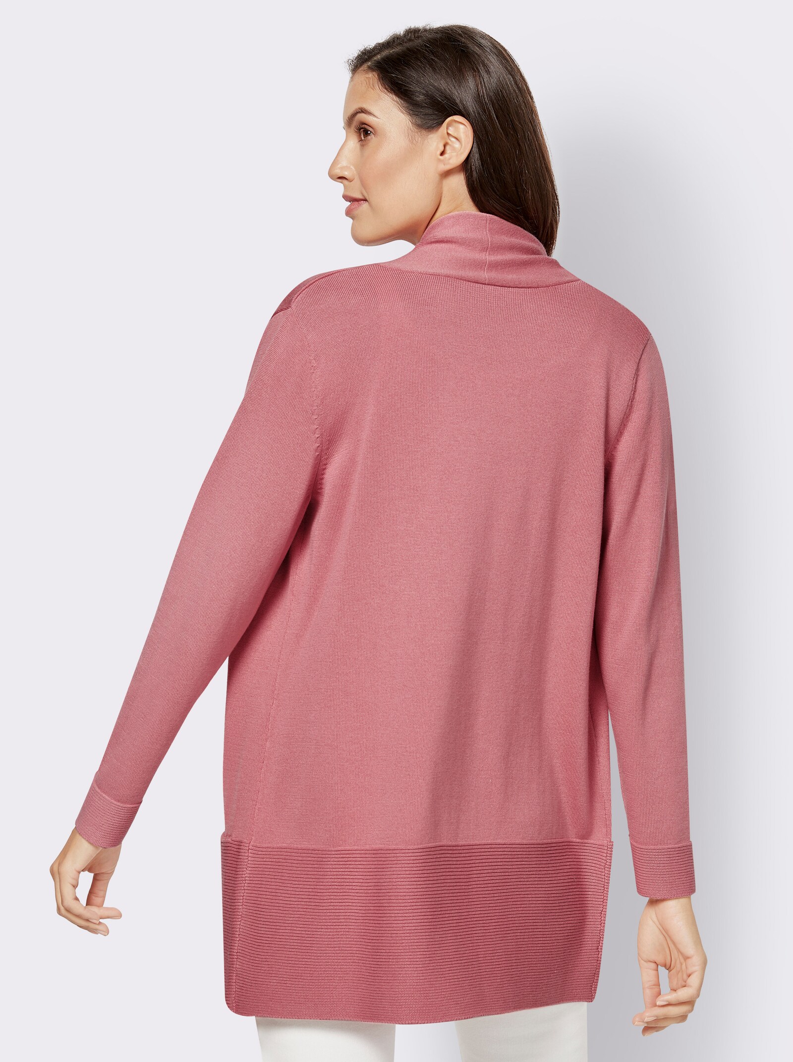 Longstrickjacke mit Schalkragen - erika