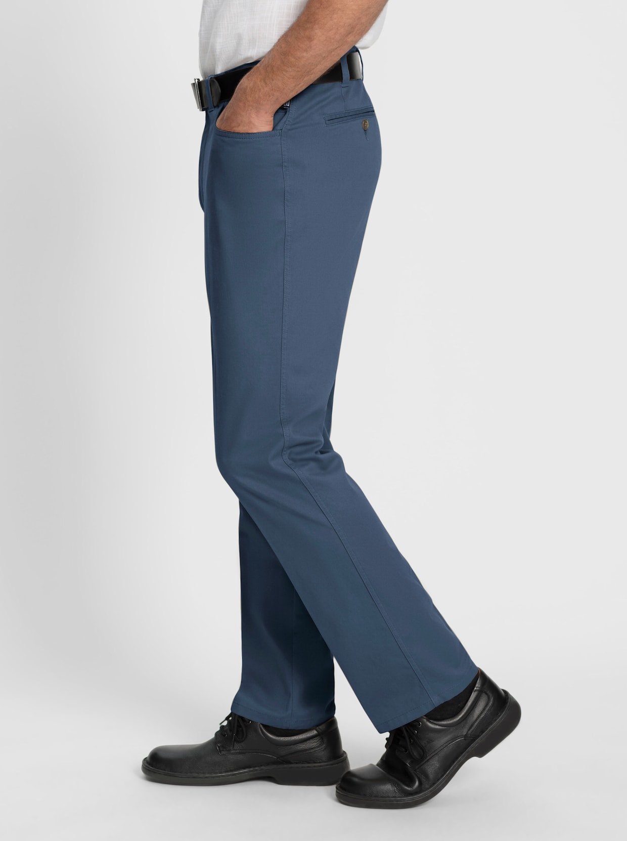 Brühl 5-Pocket-Hose - rauchblau