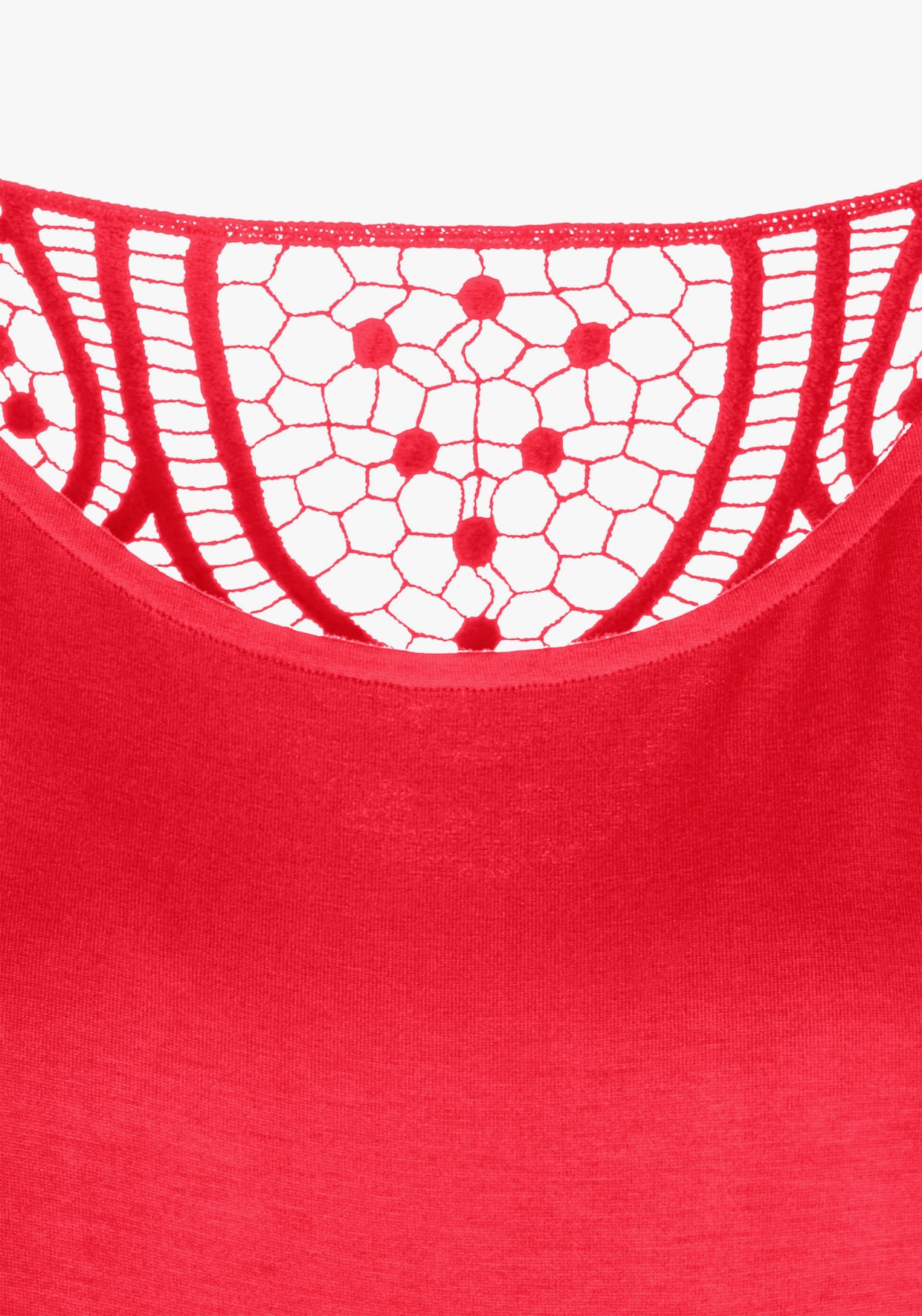 Vivance Kurzarmshirt - rot