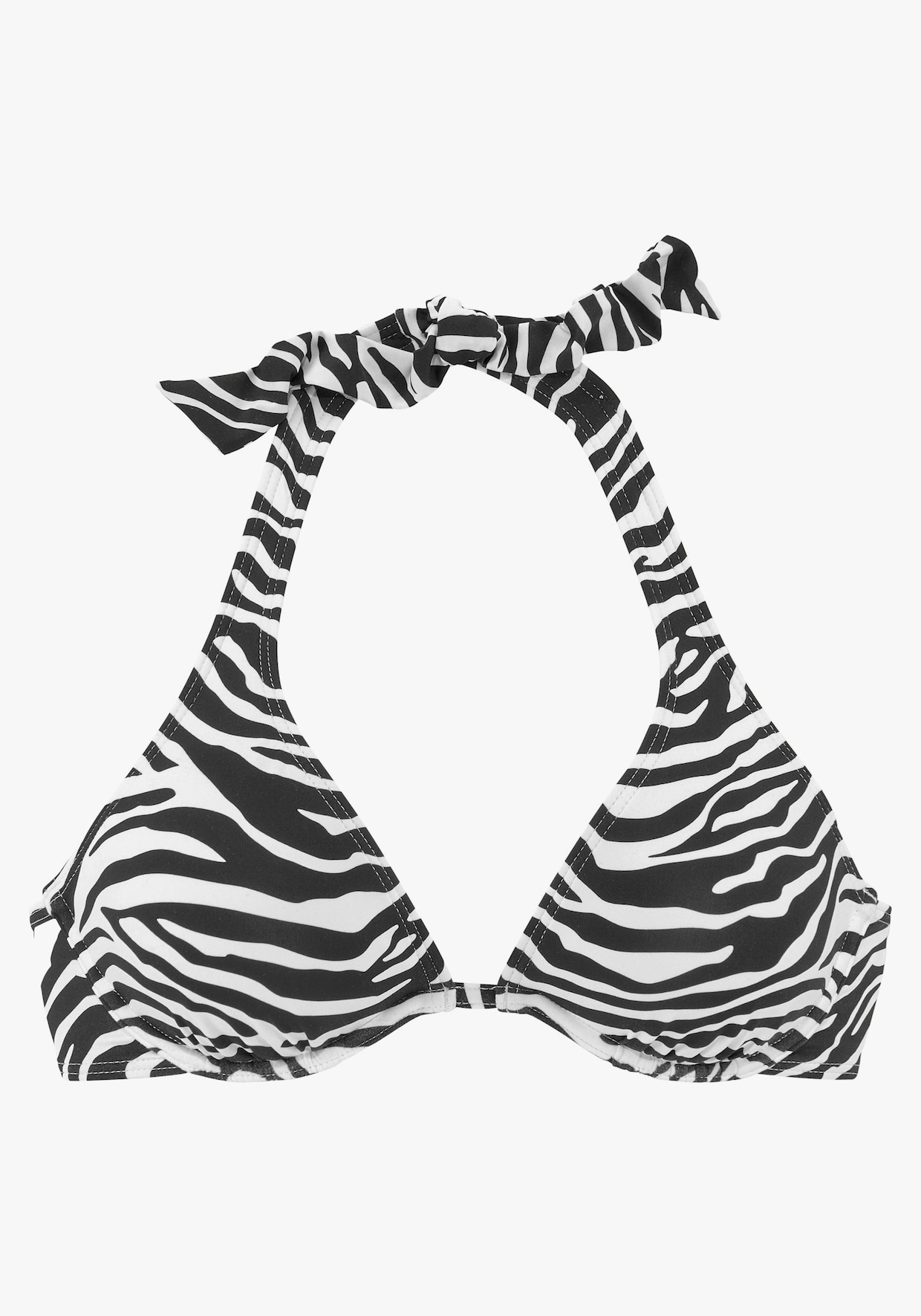 Venice Beach Bügel-Bikini-Top - schwarz-weiß